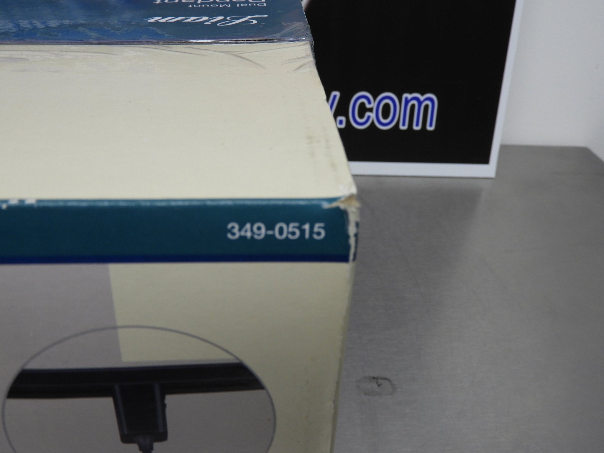 New Patriot 349 - 0515 Dual Mount Liam Pendant Light with Vintage Bulb - Falcon Restaurant Supply - 5