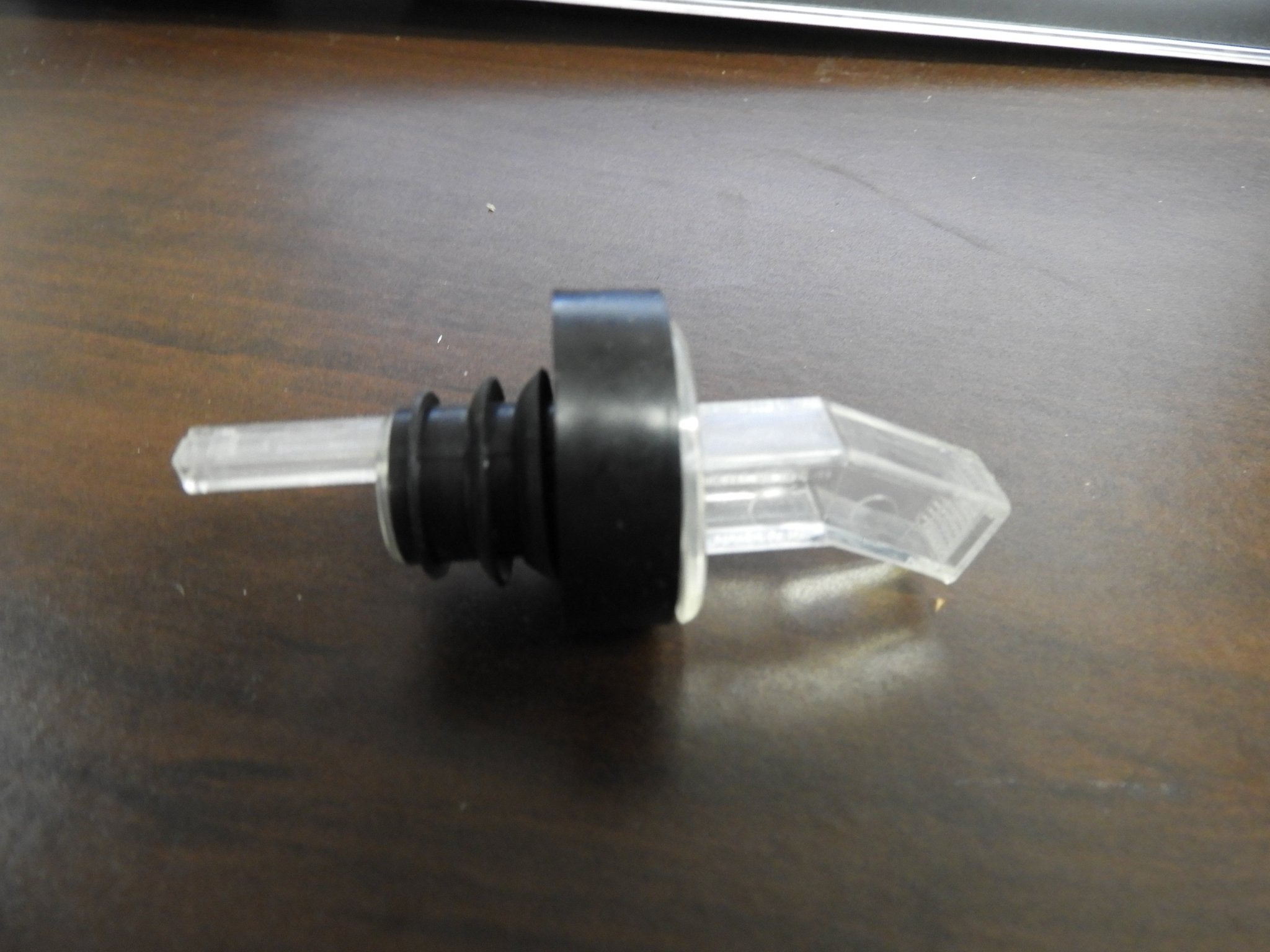 Used Plastic Spill Stopper/Bottle Pour Spout - Falcon Restaurant Supply - 3