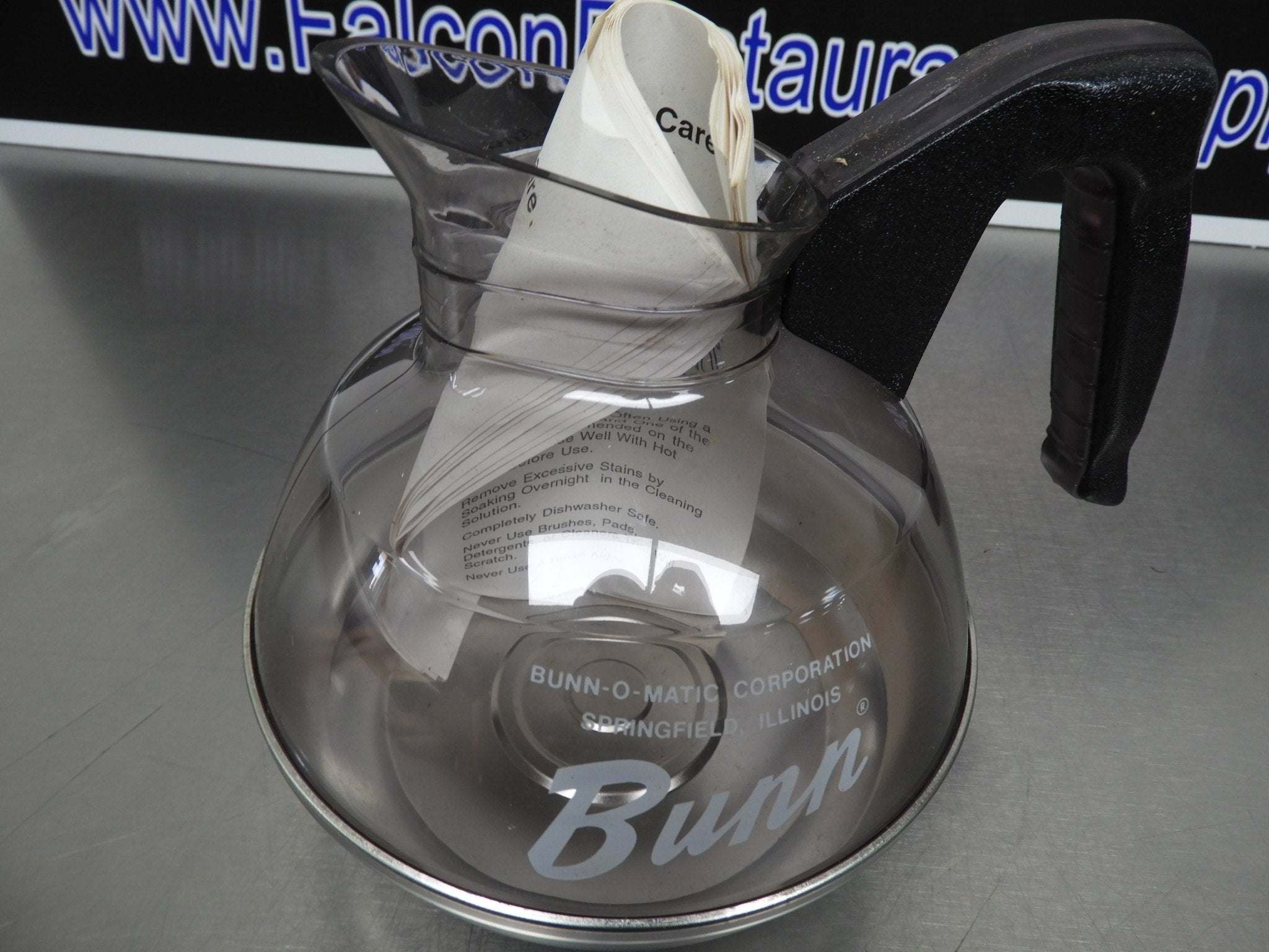 New Bunn 06100.0101 64 oz. Easy Pour Coffee Decanter Carafe