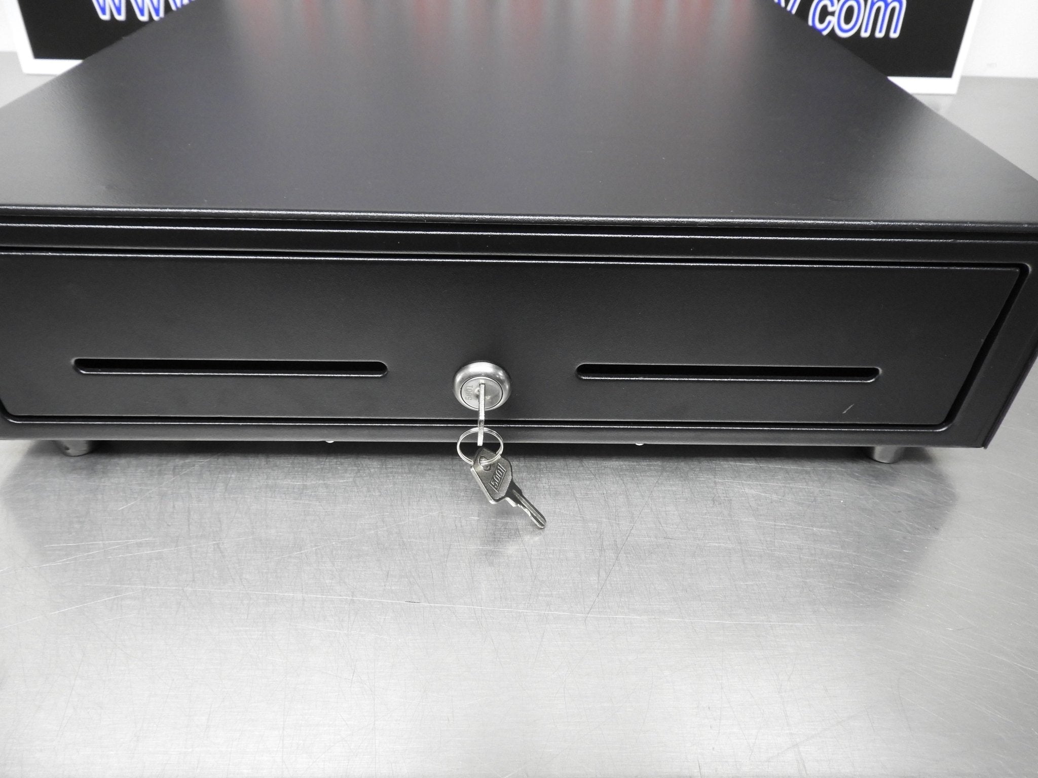 Used Cash Register Money Drawer with Insert and Key - Falcon Restaurant Supply - 2