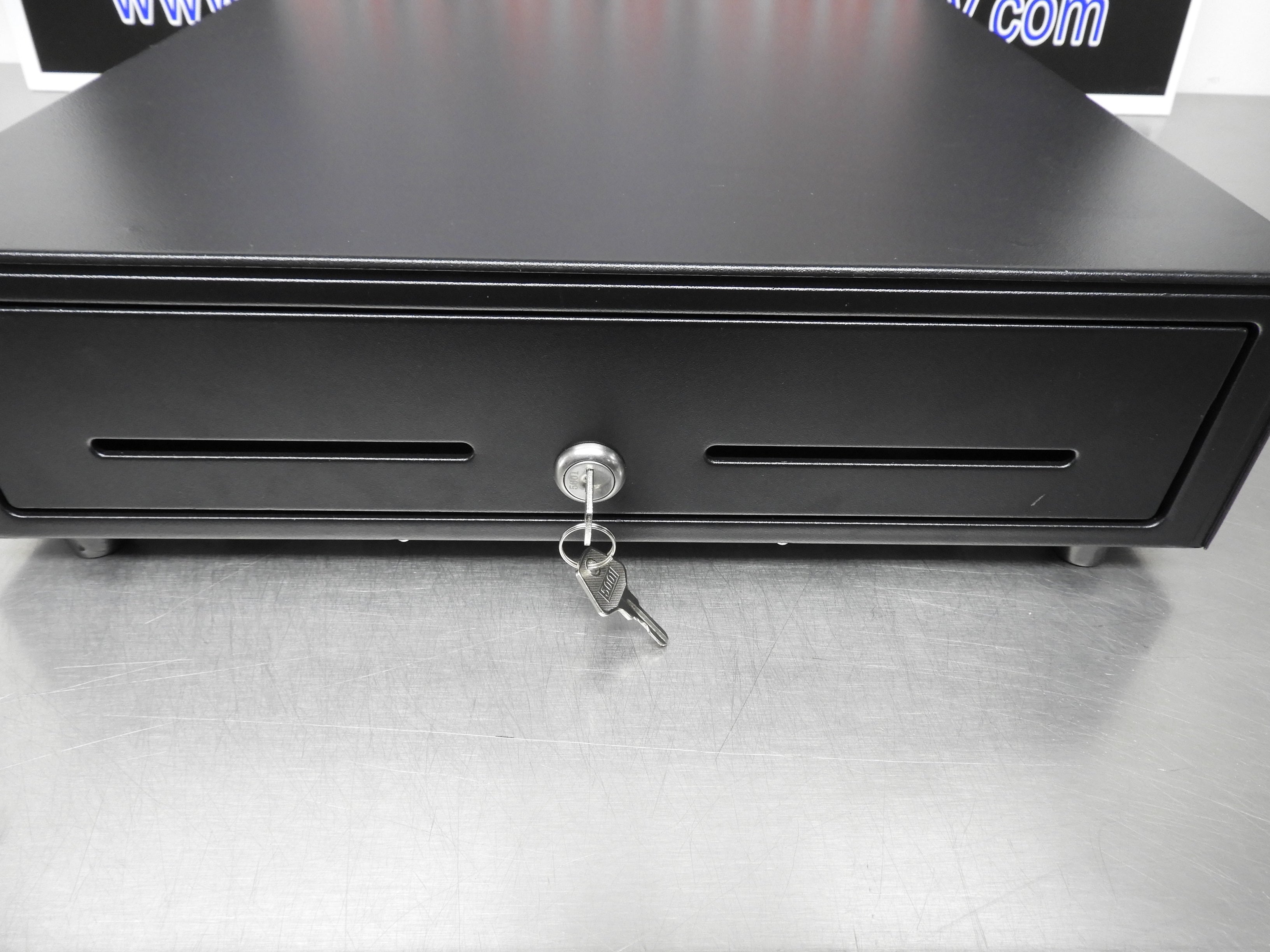 Used Cash Register Money Drawer with Insert and Key