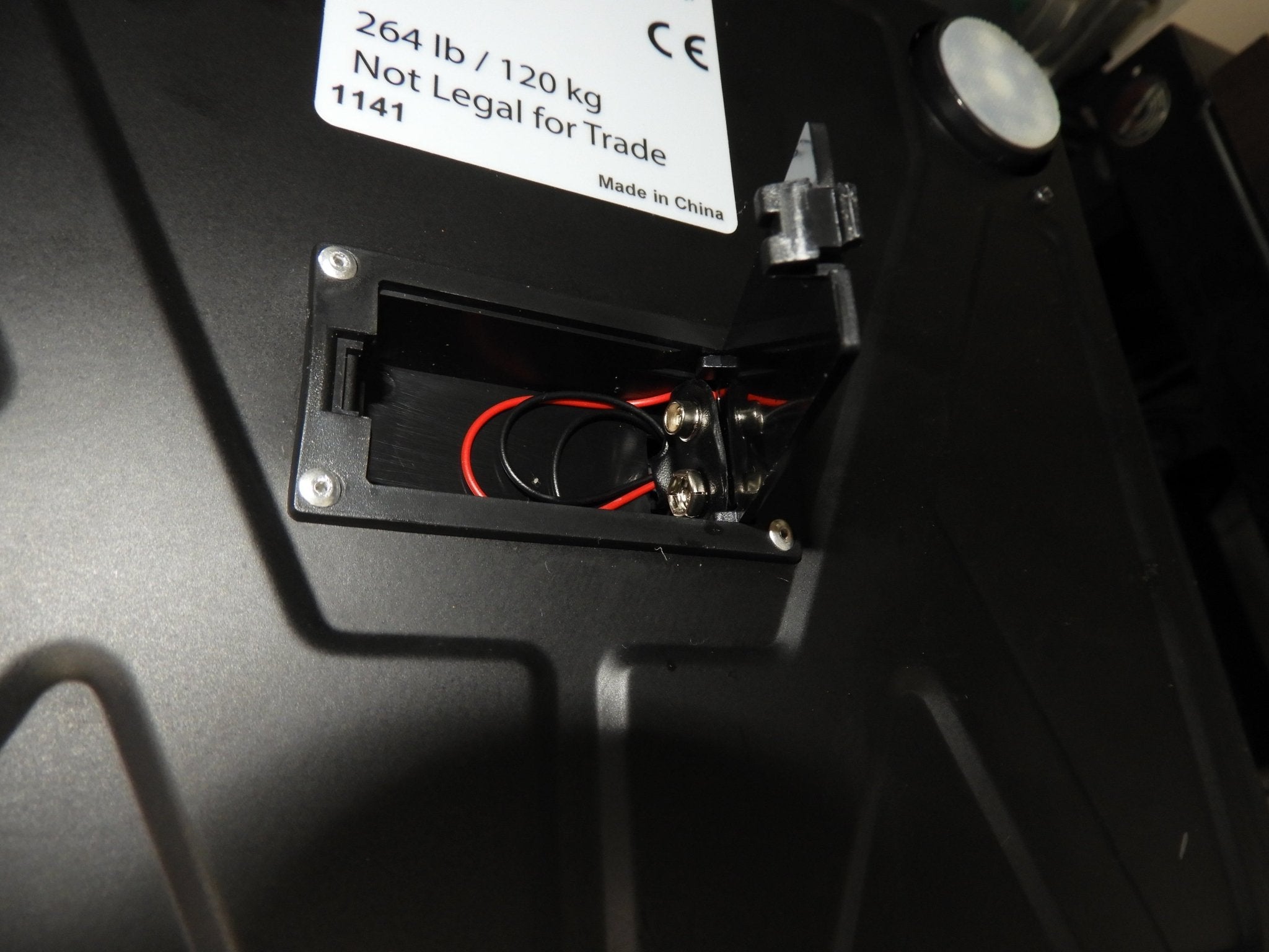 New San Jamar / Escali SCDG264 264 lb. Digital Shipping and Receiving Scale with Remote Display - Falcon Restaurant Supply - 6