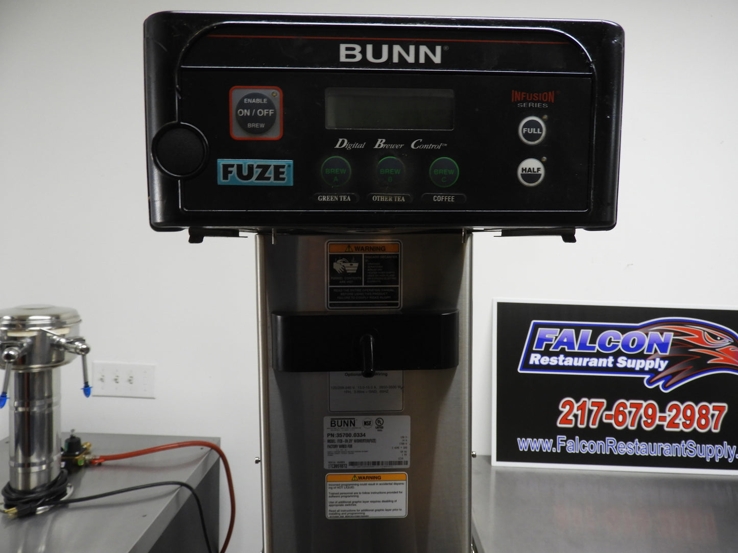 Used Bunn 35700.0034 Digital Tea Brewer 29 With Tray