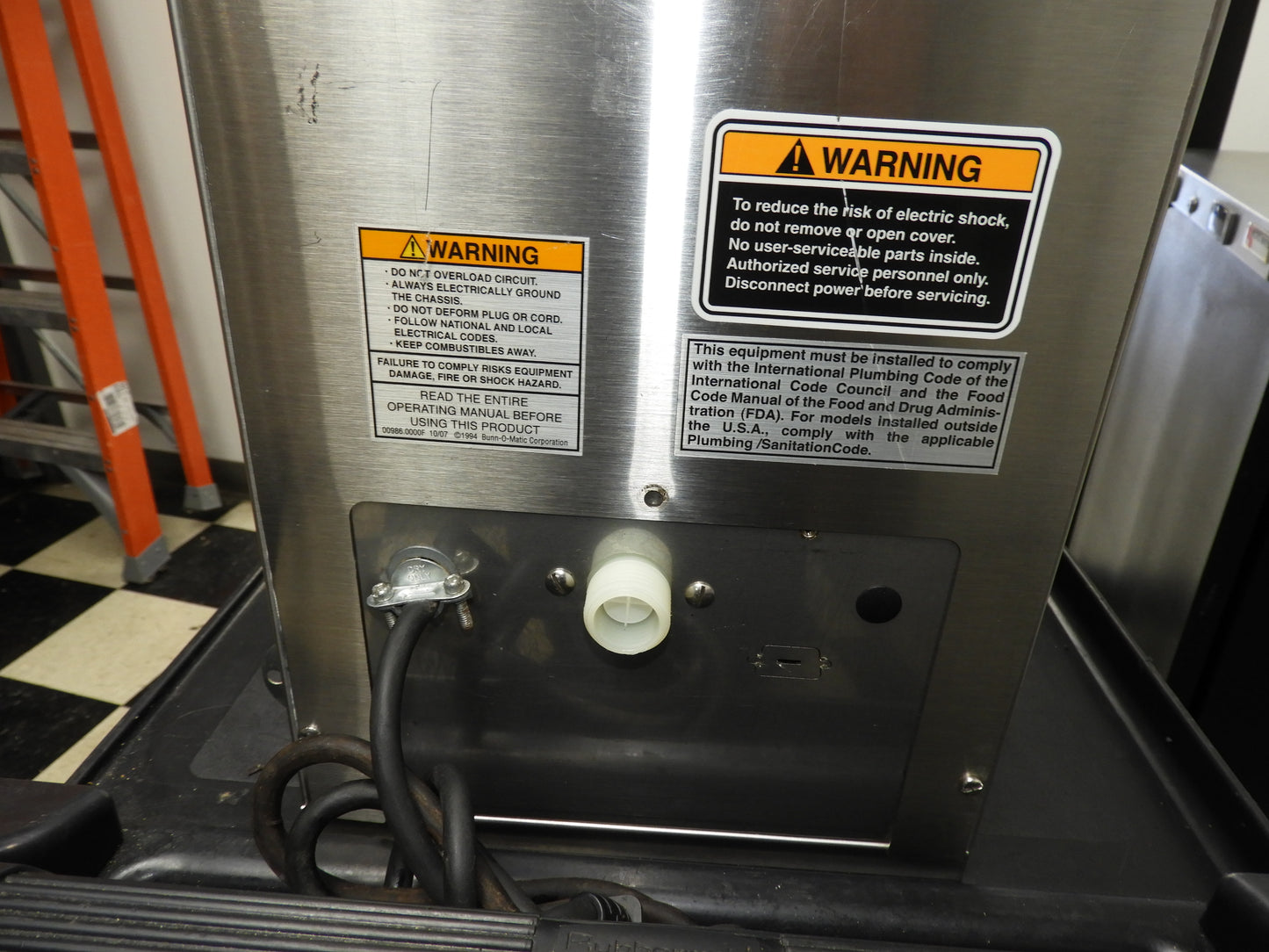 Used Bunn 35700.0034 Digital Tea Brewer 29 With Tray