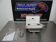 New BK Resources BKHS - W - SS - 1 - P - G Hand Sink Wall Mount with Touchless Sensor Faucet - Falcon Restaurant Supply - 1