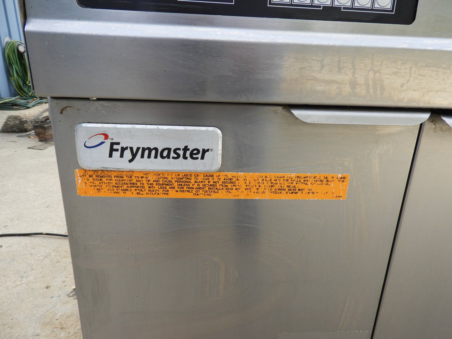 Frymaster FPPH455 Gas Fryer - (4) 50 lb Vats, Floor Model, Natural Gas - JS