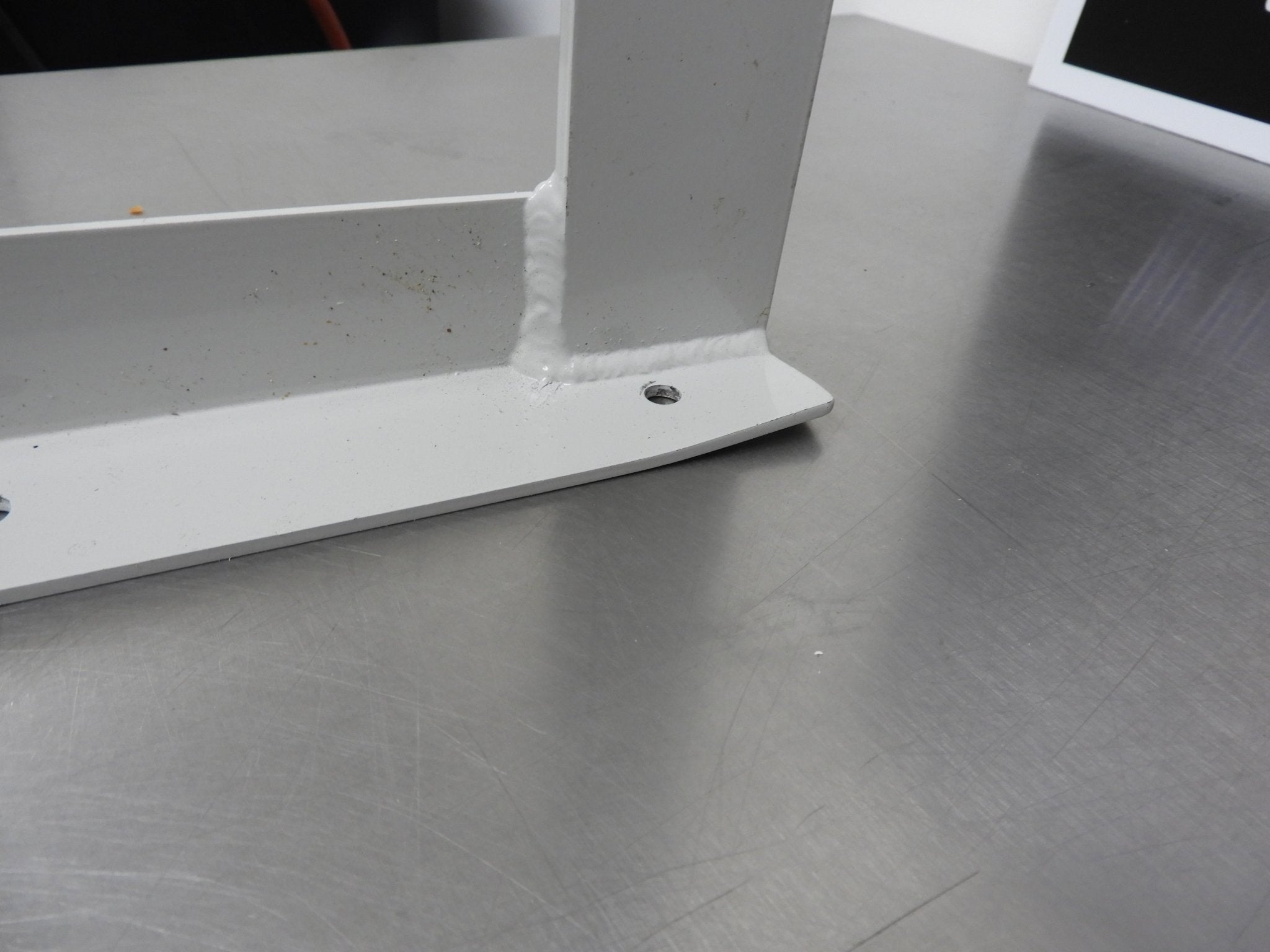 Used 24"x12"x12" Commercial Wall Mounted Pan Hanger with Four Hooks - Falcon Restaurant Supply - 5