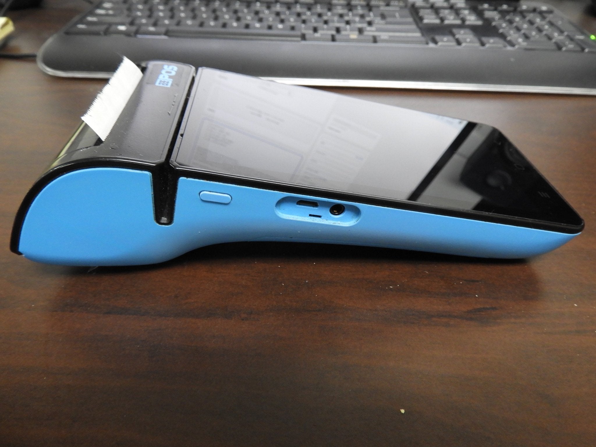 Used TEAMSable ATP-50 5.5" Handheld POS System with Printer and Card Reader