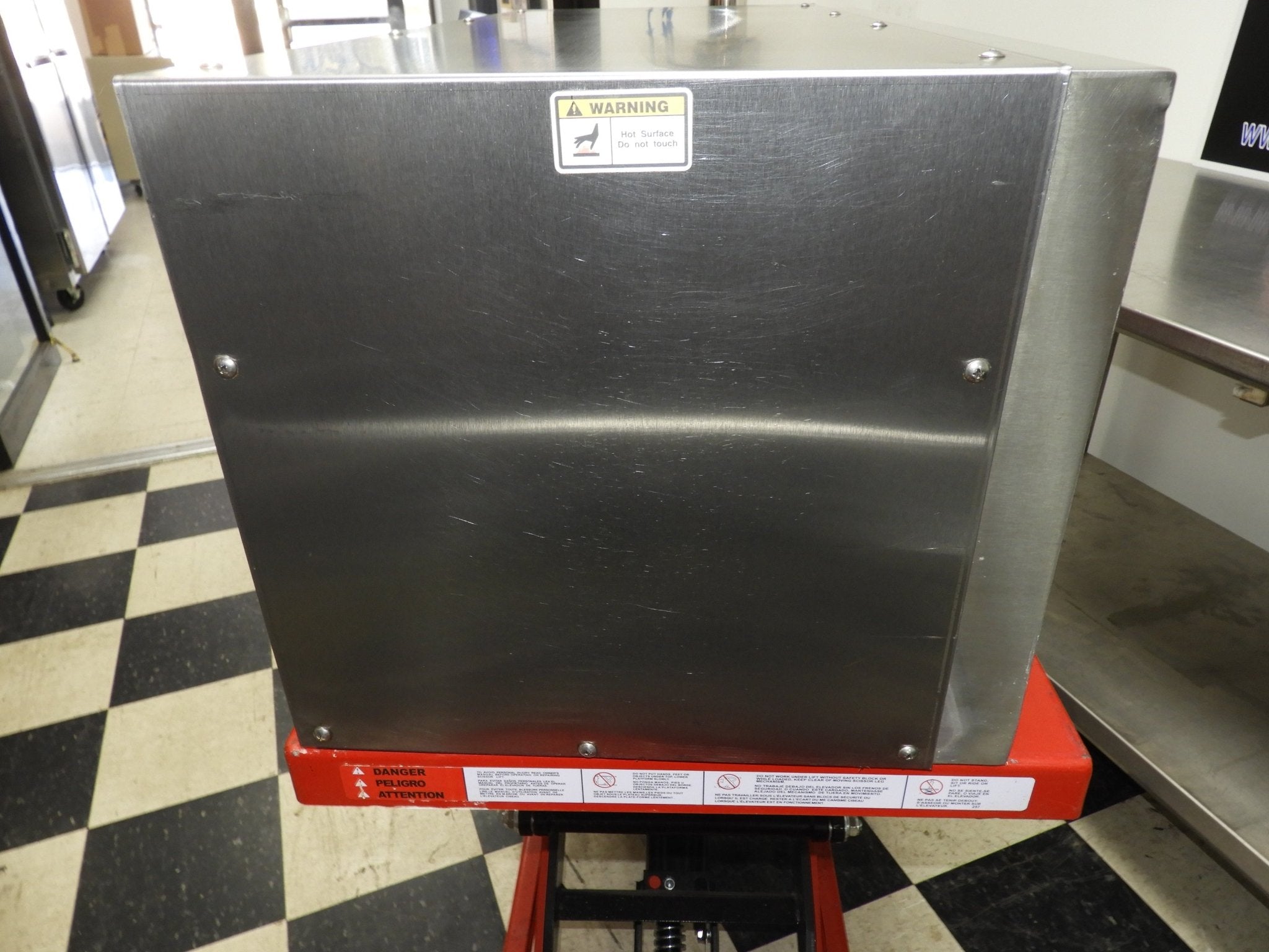 Used APW Wyott CMC - 36 36 1/2" Countertop Cheese Melter New Elements - 208V - Falcon Restaurant Supply - 6