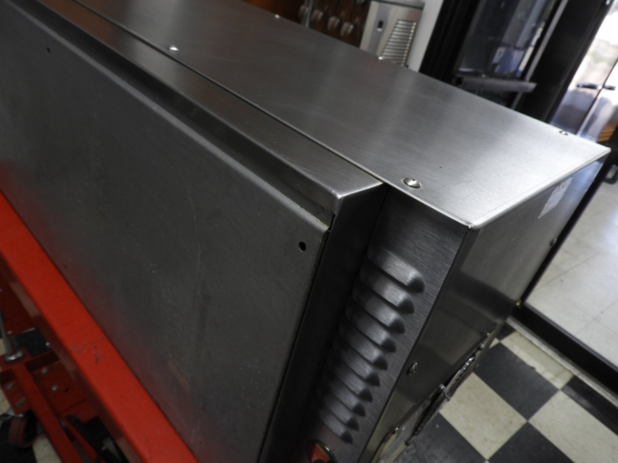 Used APW Wyott CMC - 36 36 1/2" Countertop Cheese Melter New Elements - 208V - Falcon Restaurant Supply - 9