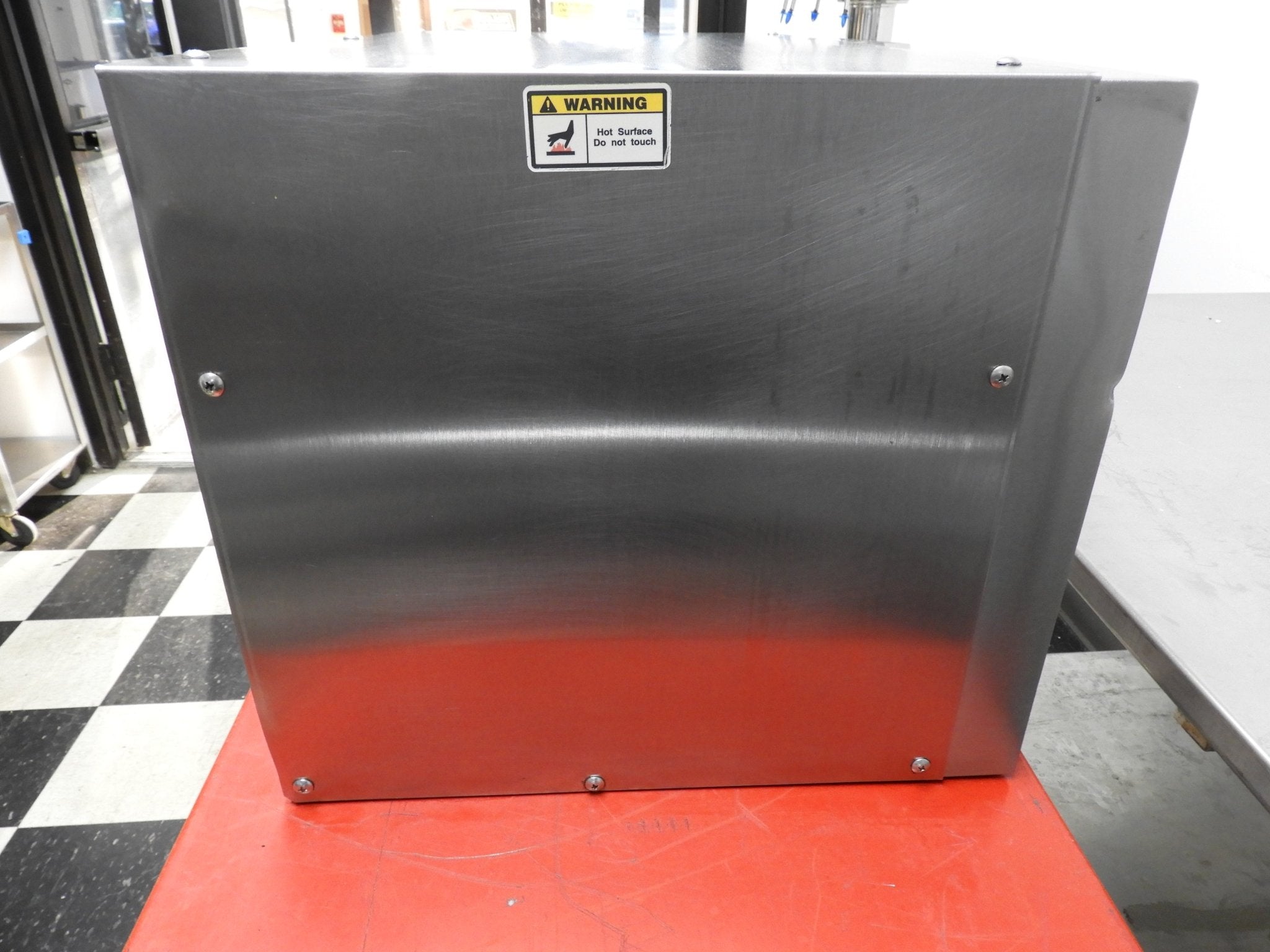 Used APW Wyott CMC - 24 Countertop Electric Cheese Melter Toaster 208V - Falcon Restaurant Supply - 9