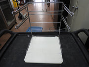 Used Choice Chrome Grocery Retail Store Bag Rack / Stand - Falcon Restaurant Supply - 1