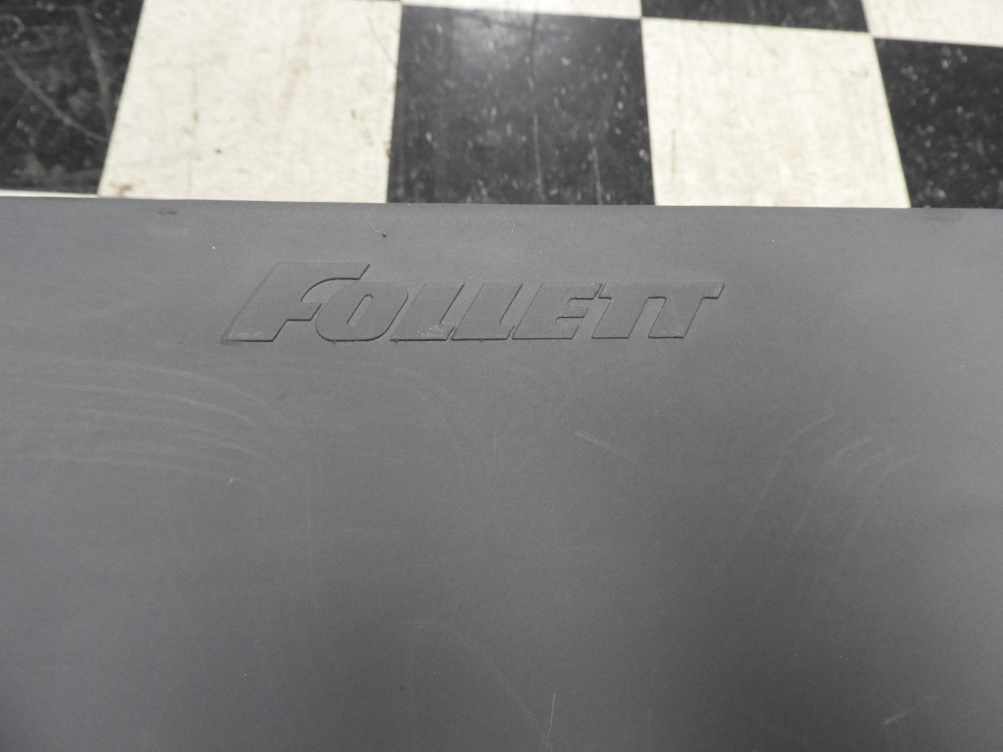 New Follett 00112771 Mobile 75lb Ice Caddy - Plastic, Gray - Falcon Restaurant Supply - 4