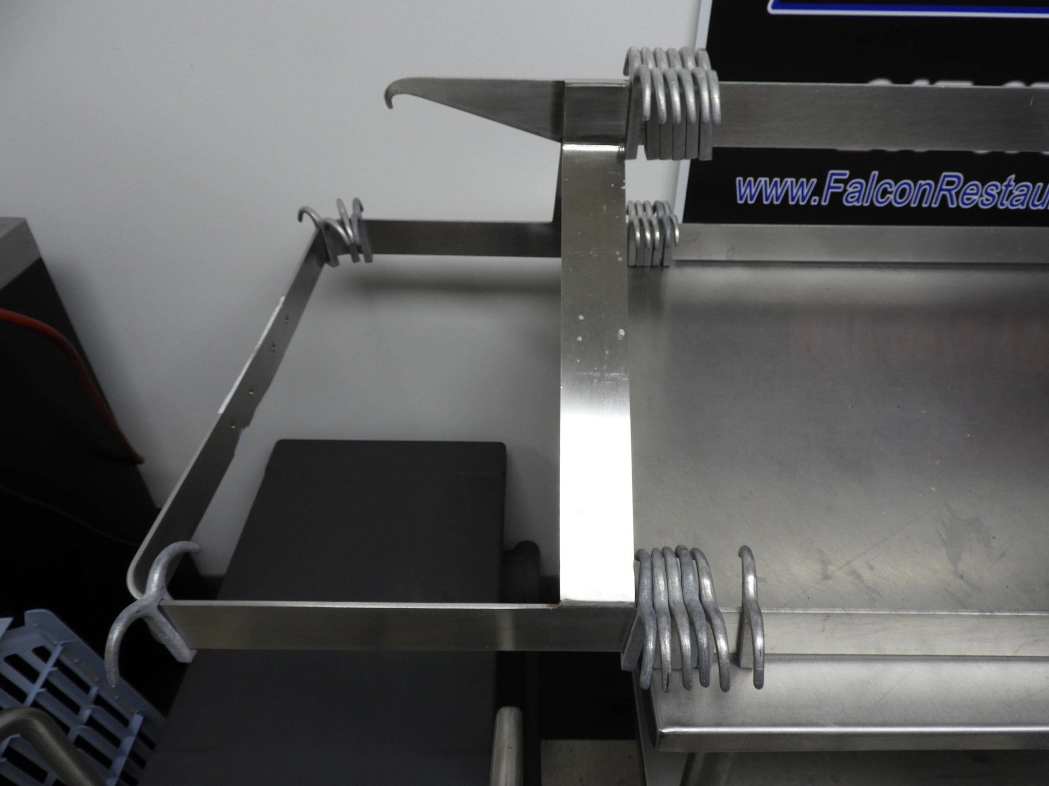 Used Overhead Stainless Steel Pot/Utensil Hanger Rack 72"x24"x12.5" - Falcon Restaurant Supply - 3