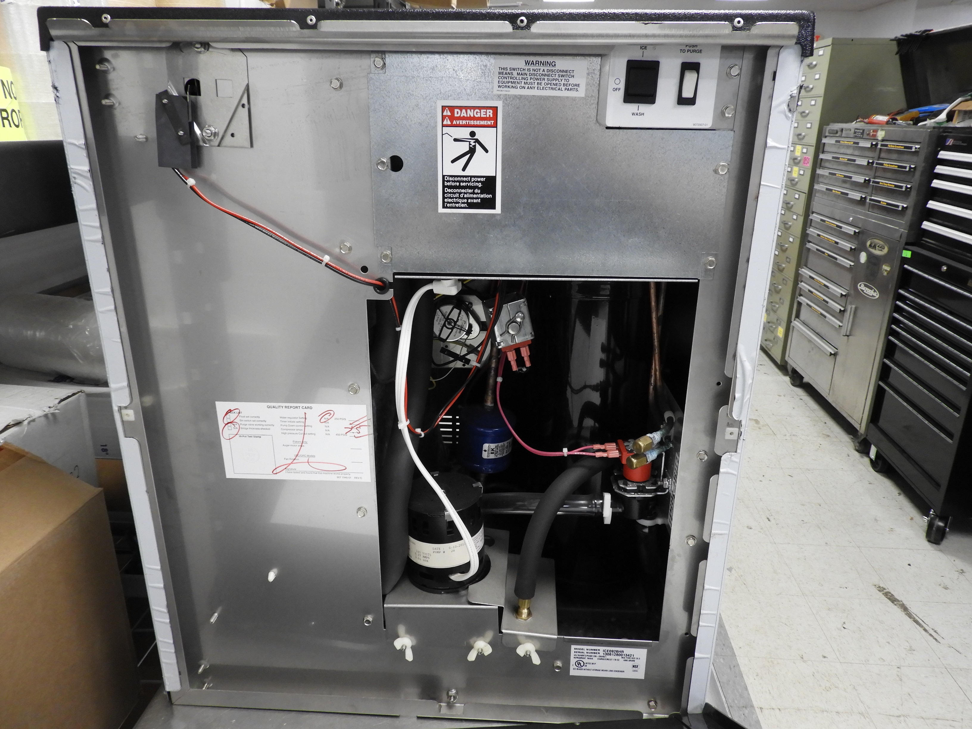 Used Ice-O-Matic ICE0926HR Ice Maker, Cube-Style without Storage Bin