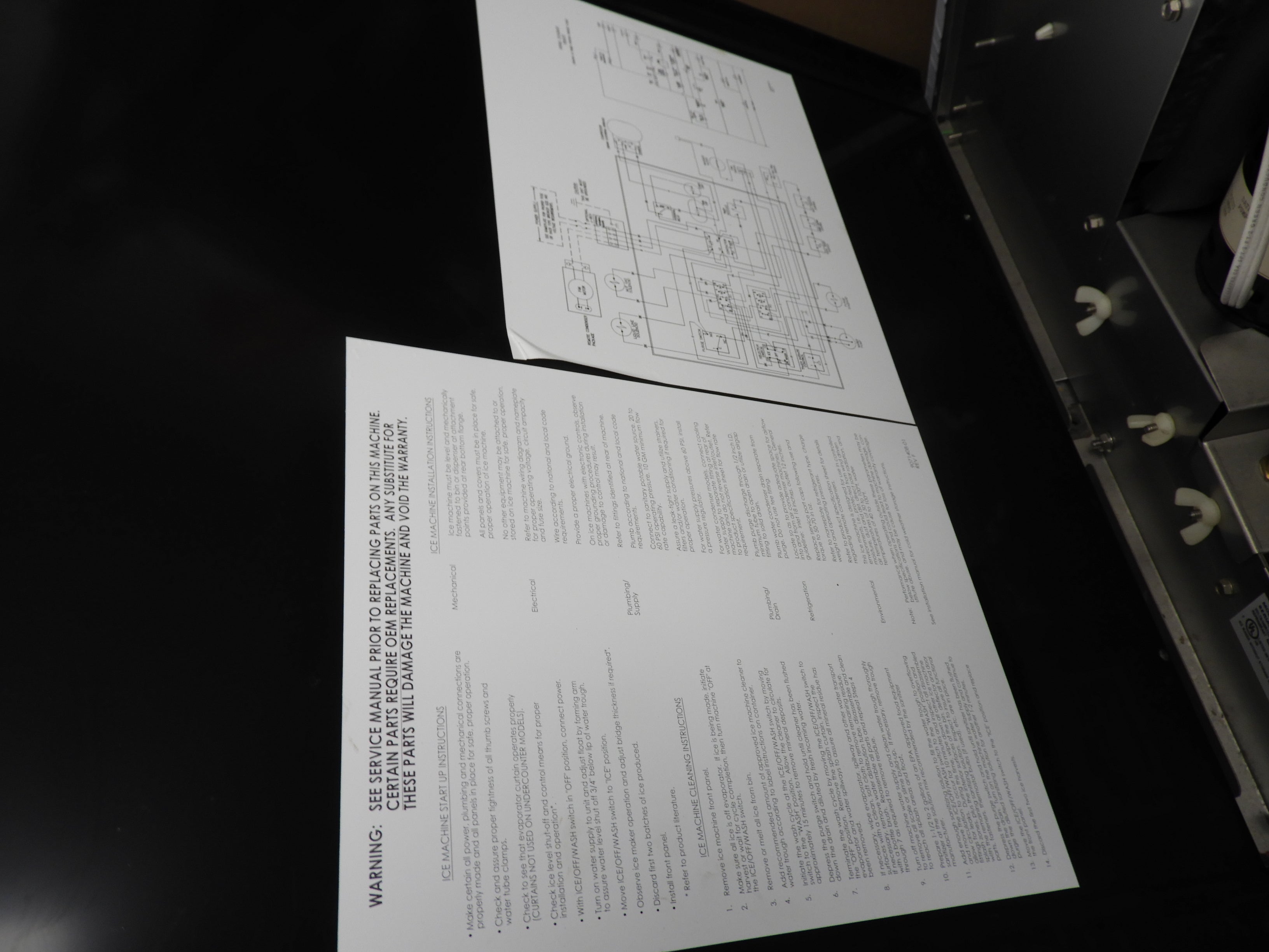 Used Ice-O-Matic ICE0926HR Ice Maker, Cube-Style without Storage Bin