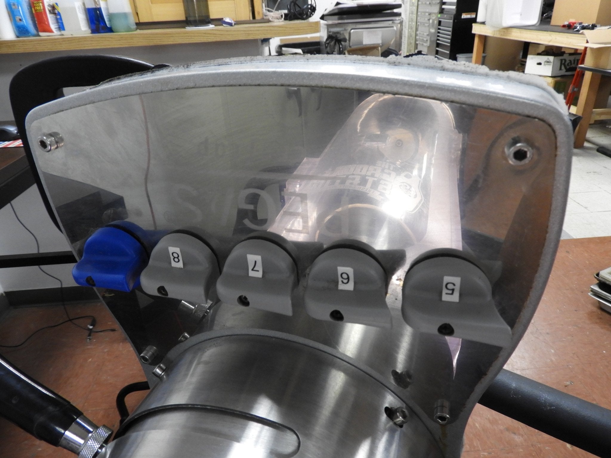 Used Pegas CrafTap Crowler/Growler Bottle Filler for Craft Beer Brewing Bottling - Falcon Restaurant Supply - 5