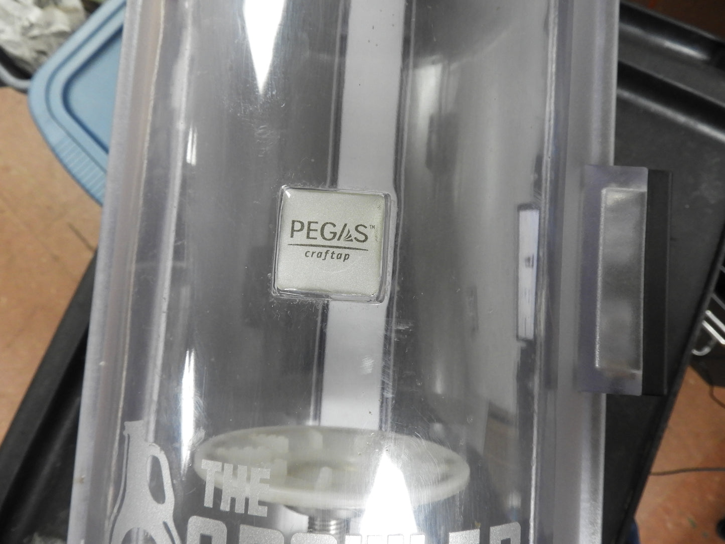 Used Pegas CrafTap Crowler/Growler Bottle Filler for Craft Beer Brewing Bottling