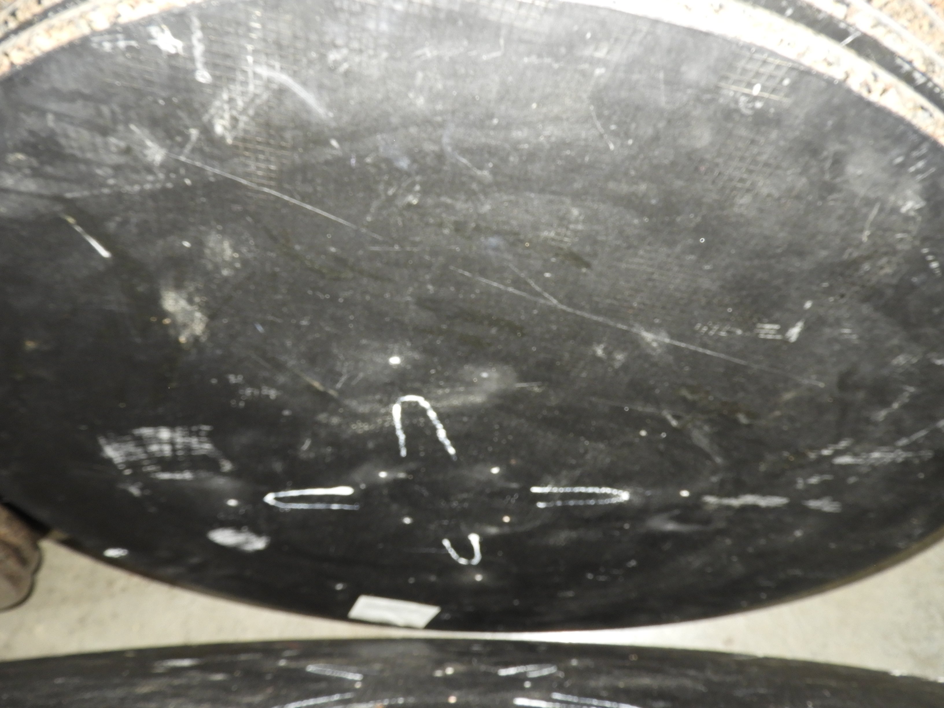 Used 36" Round Granite Dinning Table Top