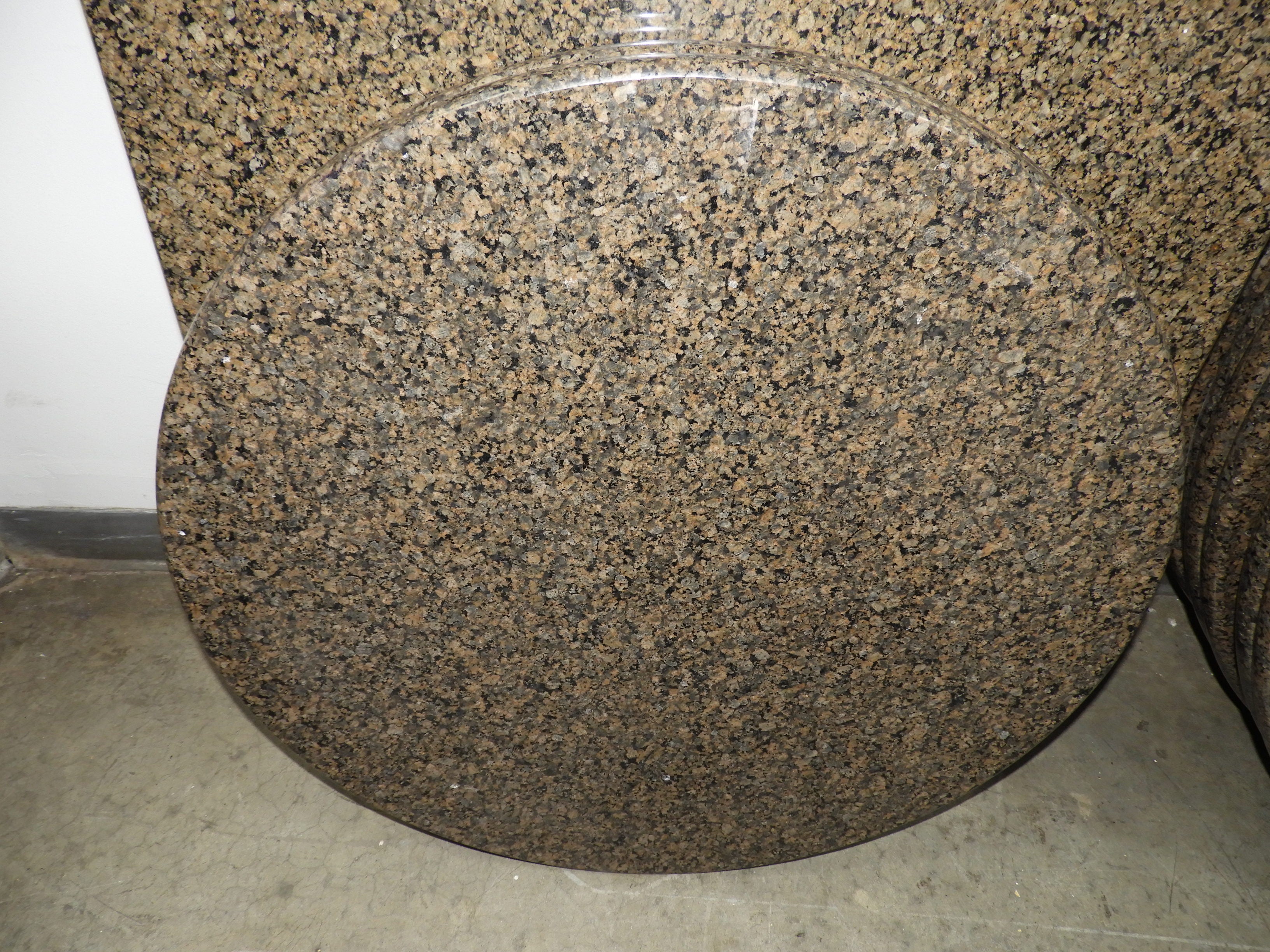 Used 30" Round Granite Dinning Table Top