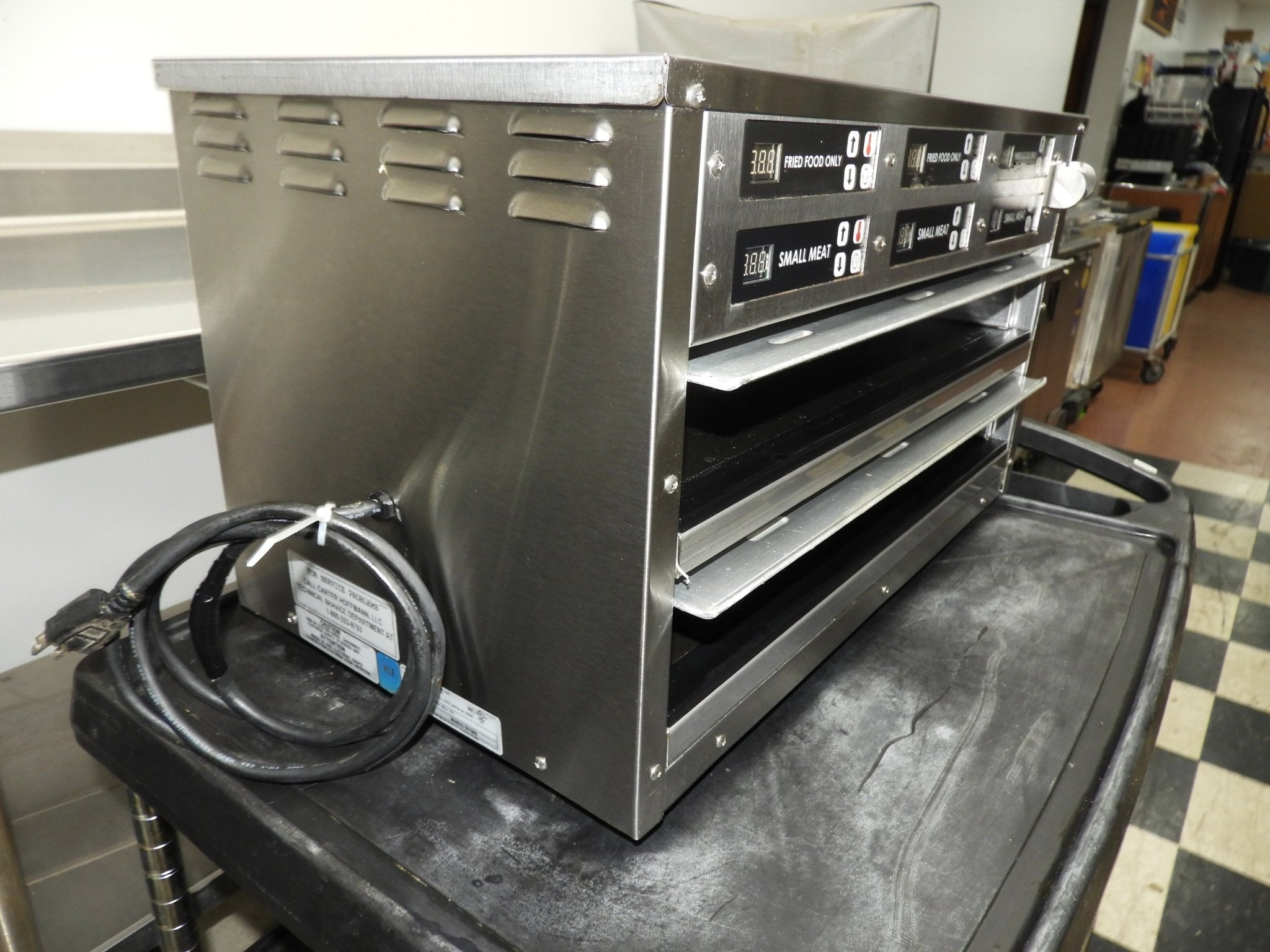 Used Carter Hoffman MC223H Pass Through Food Warmer Holding MCHFS212 120V 1ph - Falcon Restaurant Supply - 4