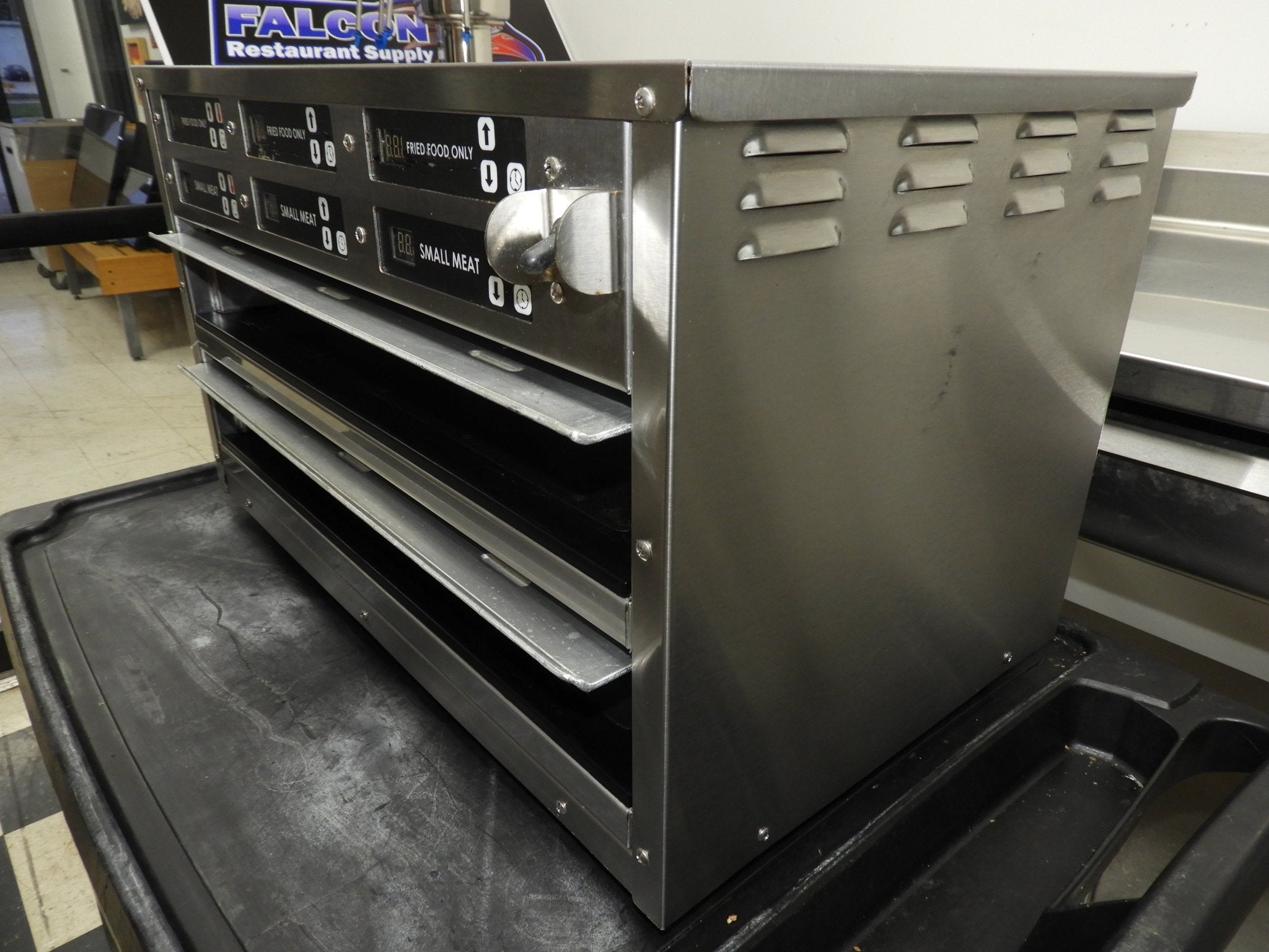 Used Carter Hoffman MC223H Pass Through Food Warmer Holding MCHFS212 120V 1ph - Falcon Restaurant Supply - 5