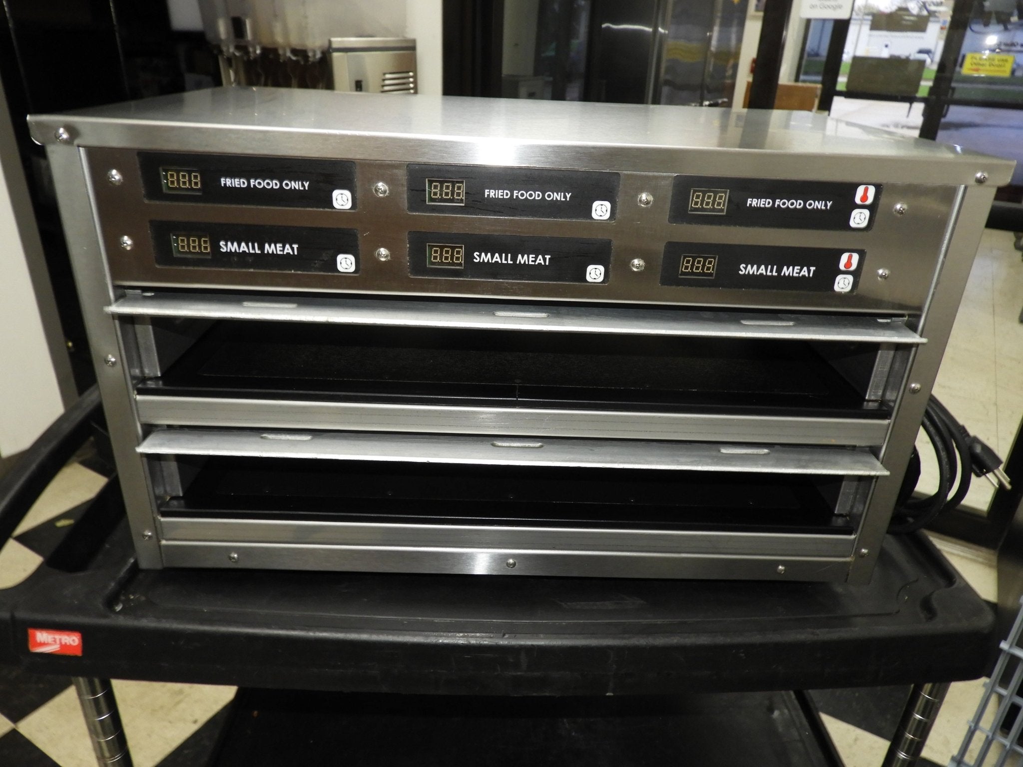 Used Carter Hoffman MC223H Pass Through Food Warmer Holding MCHFS212 120V 1ph - Falcon Restaurant Supply - 6