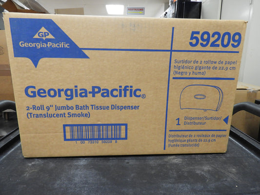 Georgia Pacific Side-By-Side Double Roll Bathroom Tissue Dispenser