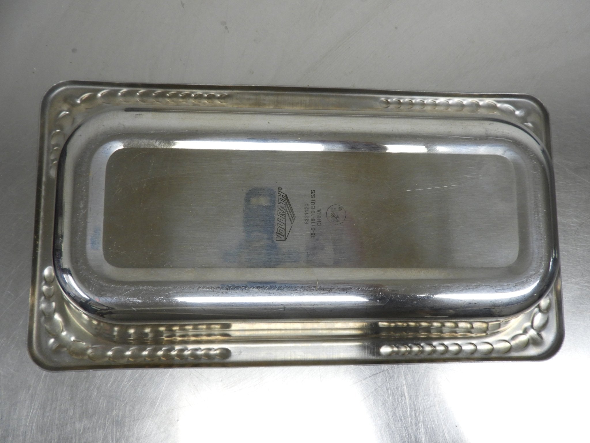 Used Vollrath 8231120 Miramar® 1/3 Size Decorative Food Pan - Falcon Restaurant Supply - 5