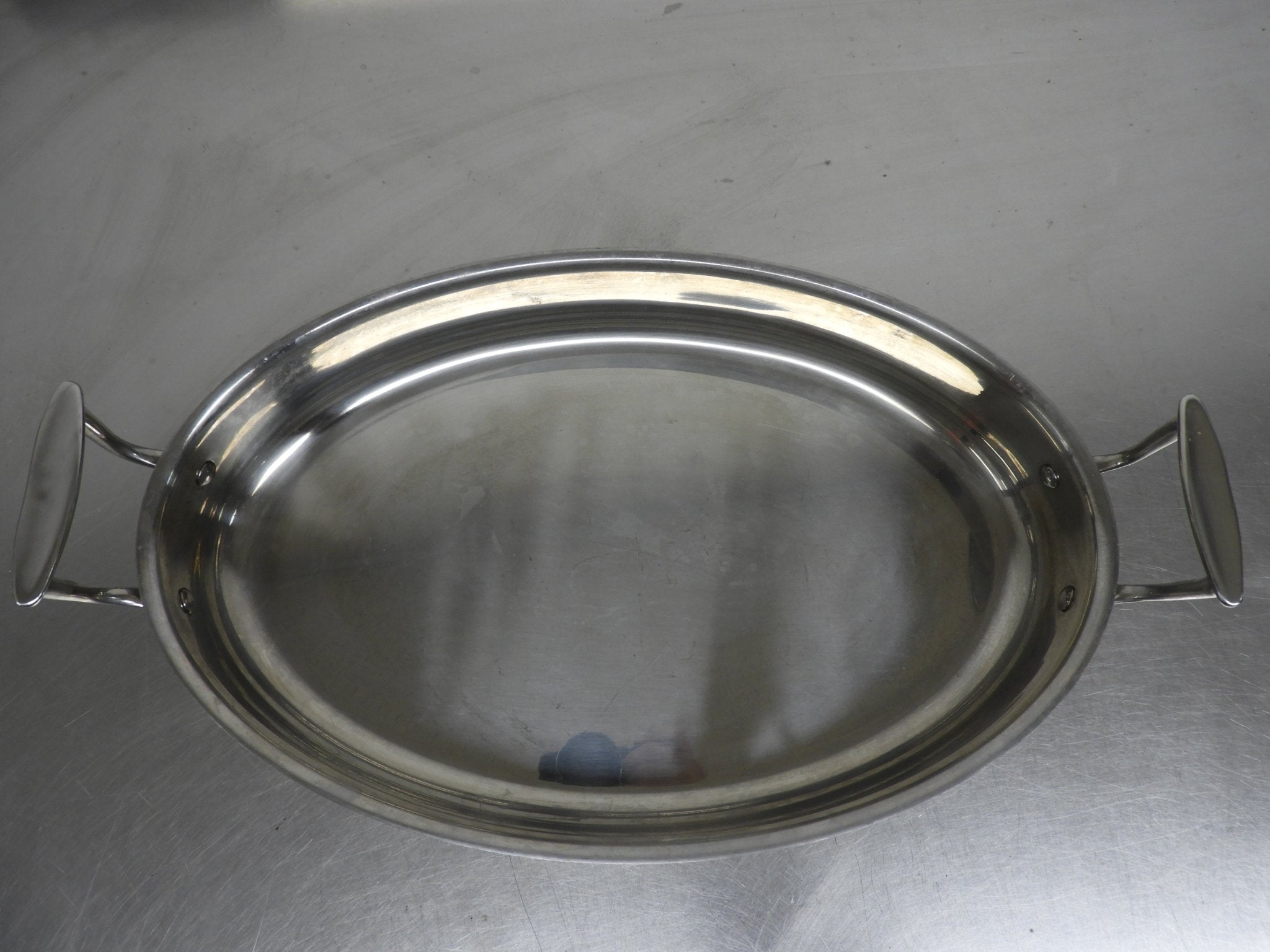 Used Tablecraft CW2044 5 1/2qt Stainless Steel Braising Pot - Falcon Restaurant Supply - 1