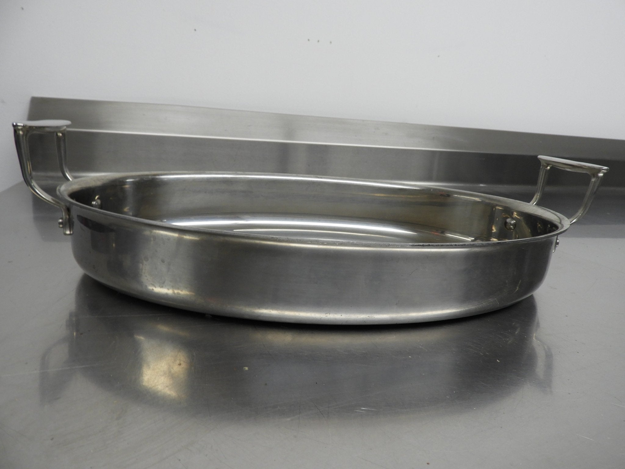 Used Tablecraft CW2044 5 1/2qt Stainless Steel Braising Pot - Falcon Restaurant Supply - 3