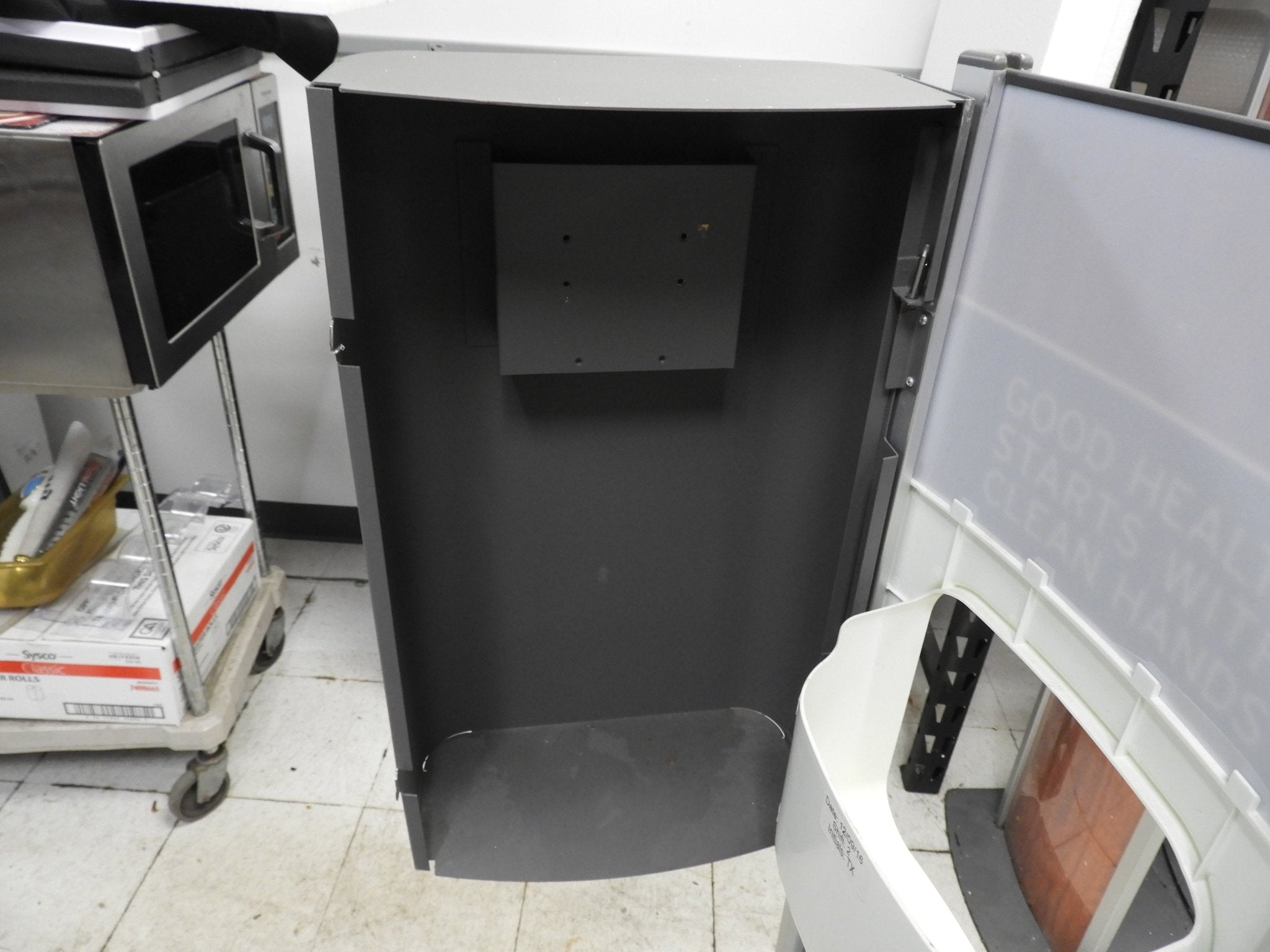 Used Ecolab® 92024832 Nexa™ Hand Hygiene Stand - Falcon Restaurant Supply - 11