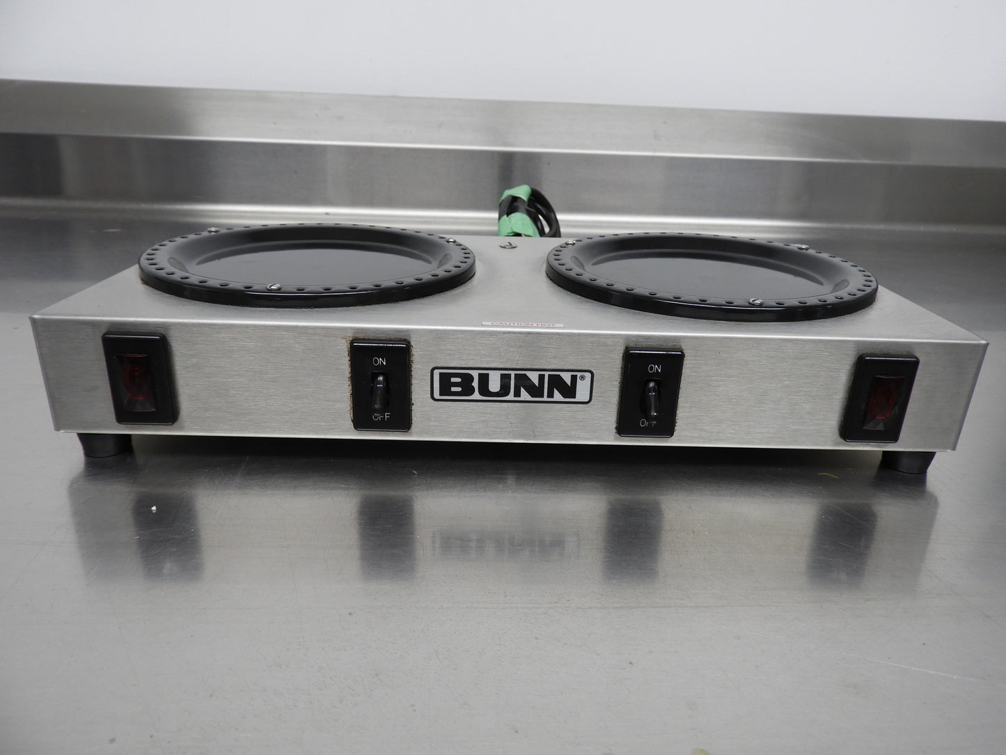 Bunn 06310.0004 WX2 Double Burner Coffee Warmer