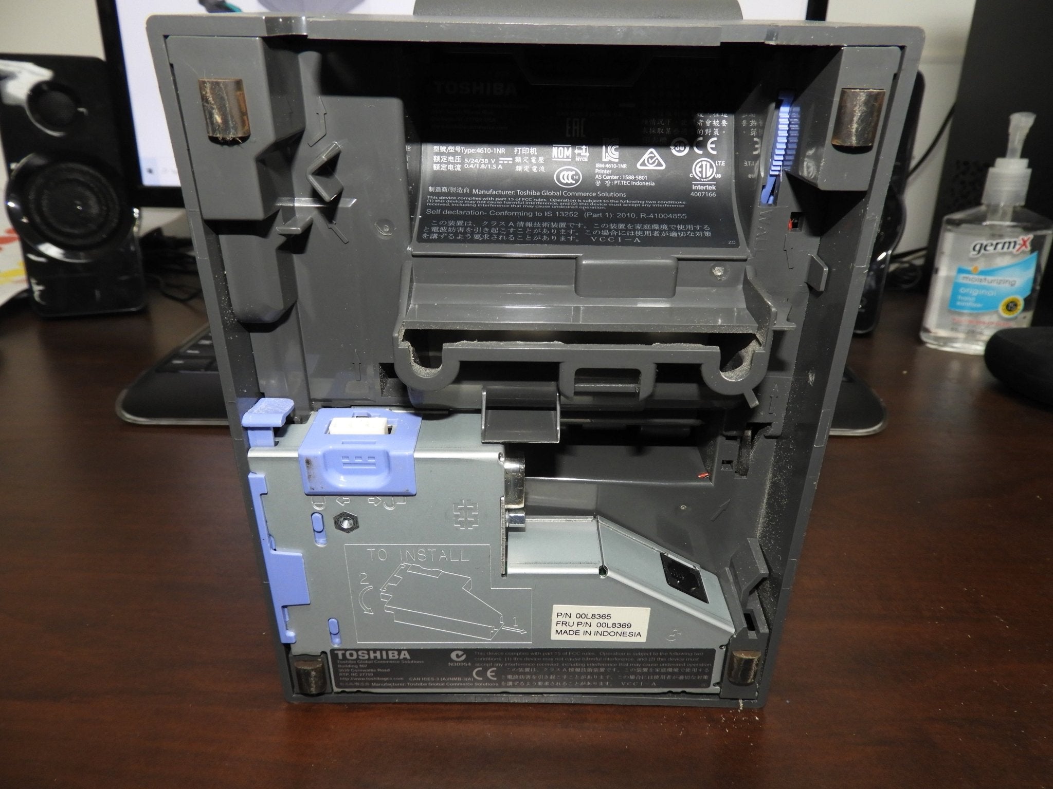 Used Toshiba SureMark 4610 - 1NR Thermal POS Receipt Printer - Falcon Restaurant Supply - 7