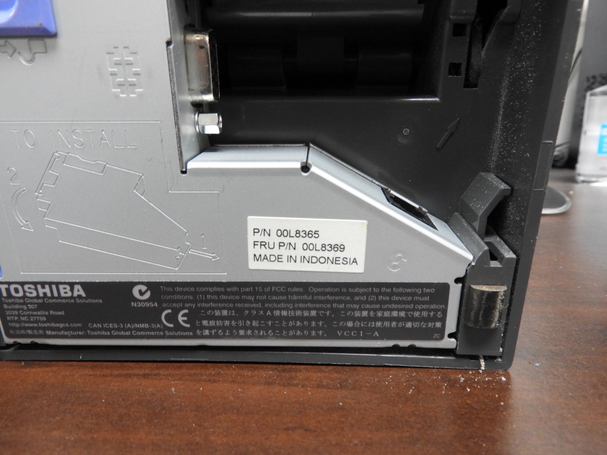 Used Toshiba SureMark 4610 - 1NR Thermal POS Receipt Printer - Falcon Restaurant Supply - 8