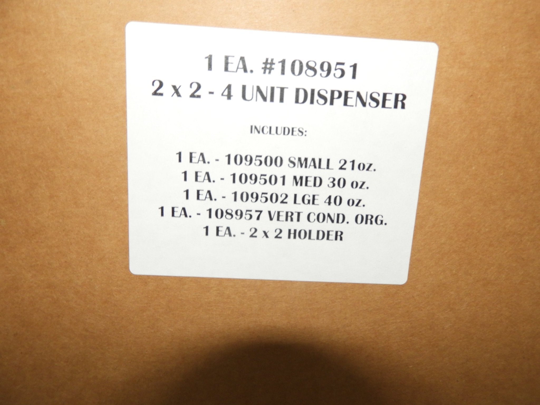 New OneLid 2x2 Compact Vertical Stack Cup Lid Dispenser, Condiment Organizer - Falcon Restaurant Supply - 8