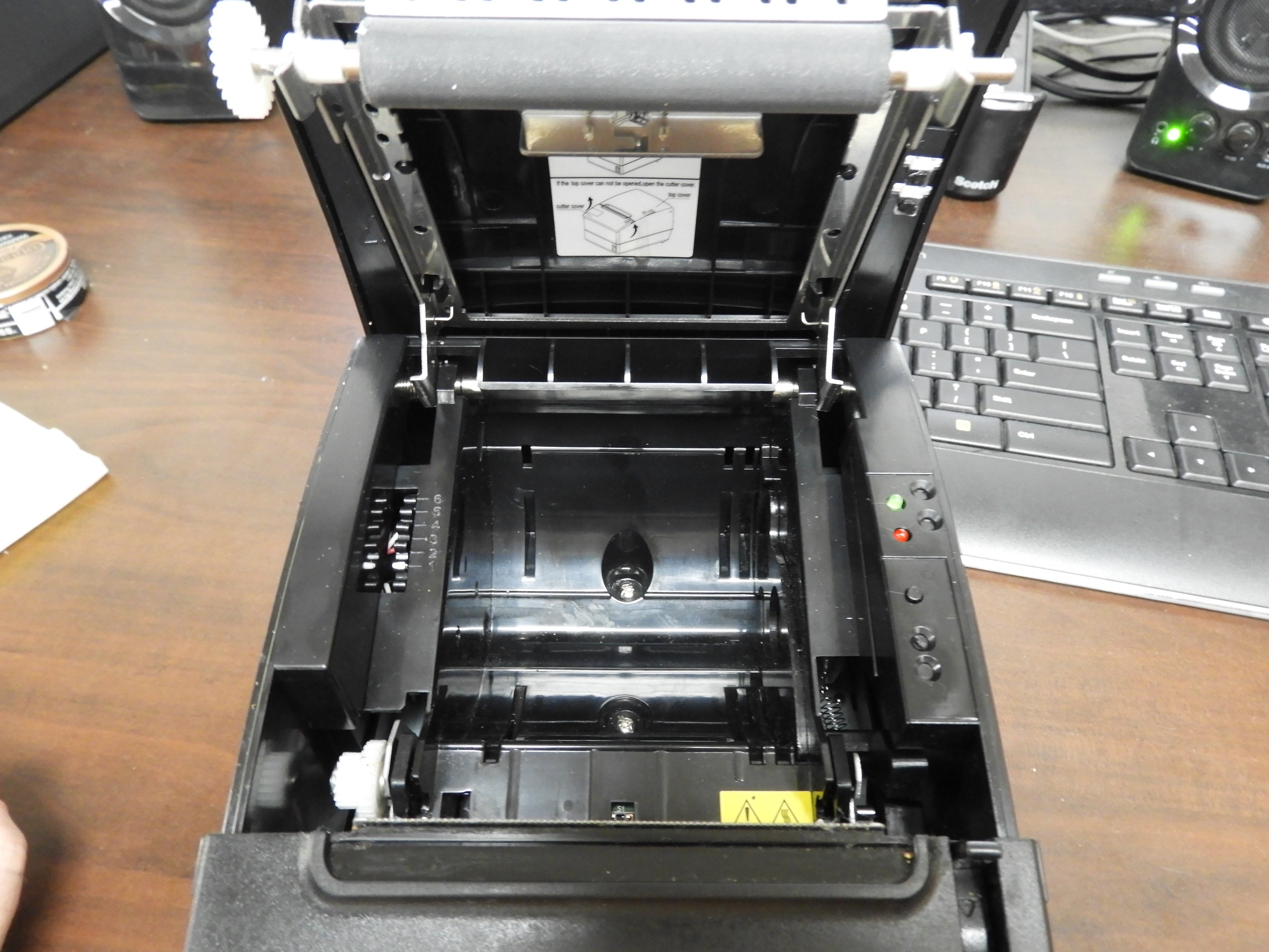 Used TEAMSable R180II POS Thermal Receipt Printer