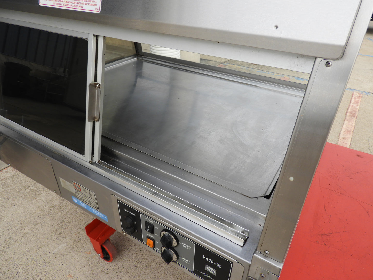 Used Henny Penny HS-3 Heated Self Serve Commercial Display Case 26"x43"x39" 120/208-240V