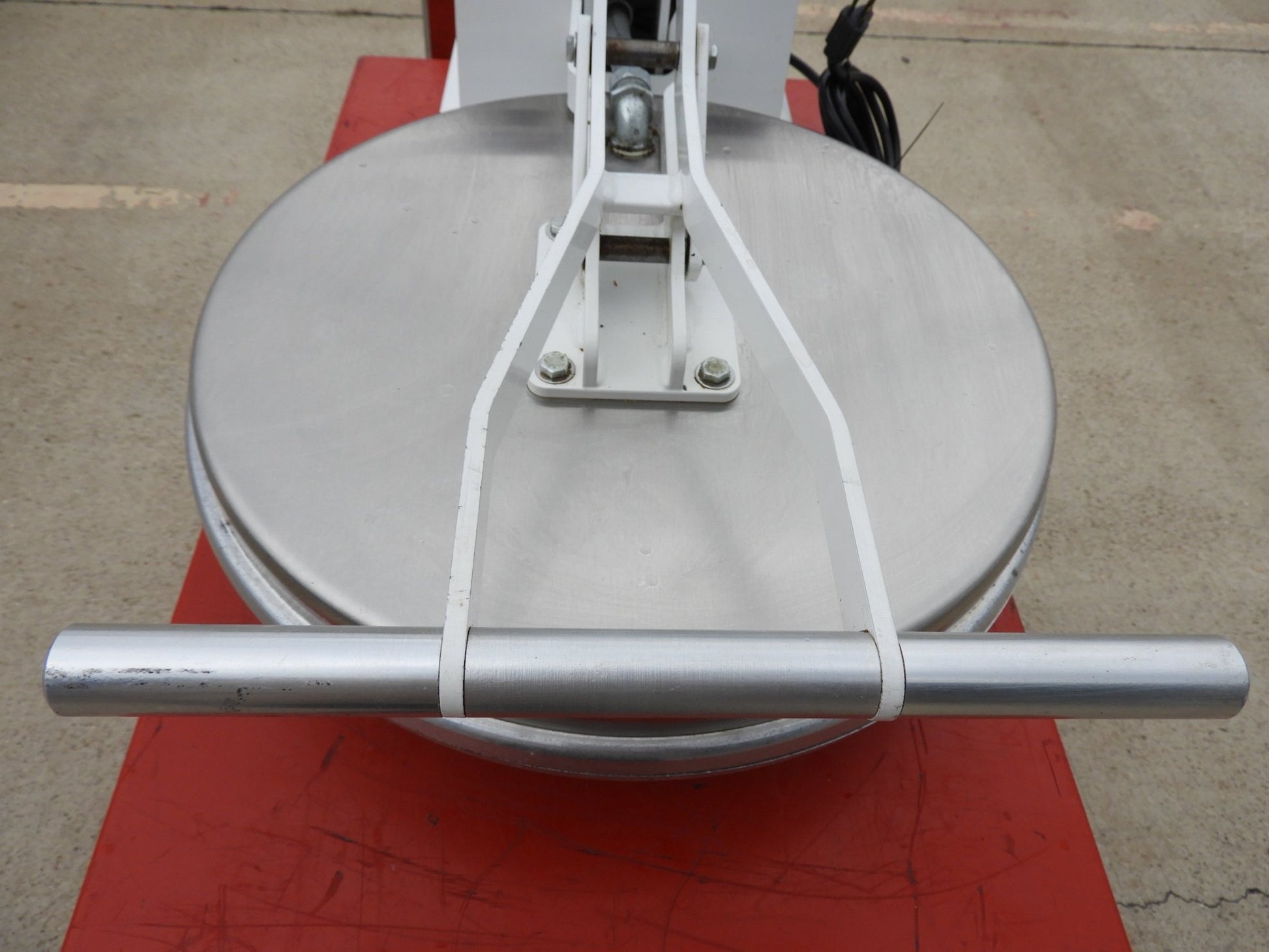 DoughXpress DM - 18 - 120 Manual Pizza Dough Press 120V - Falcon Restaurant Supply - 3