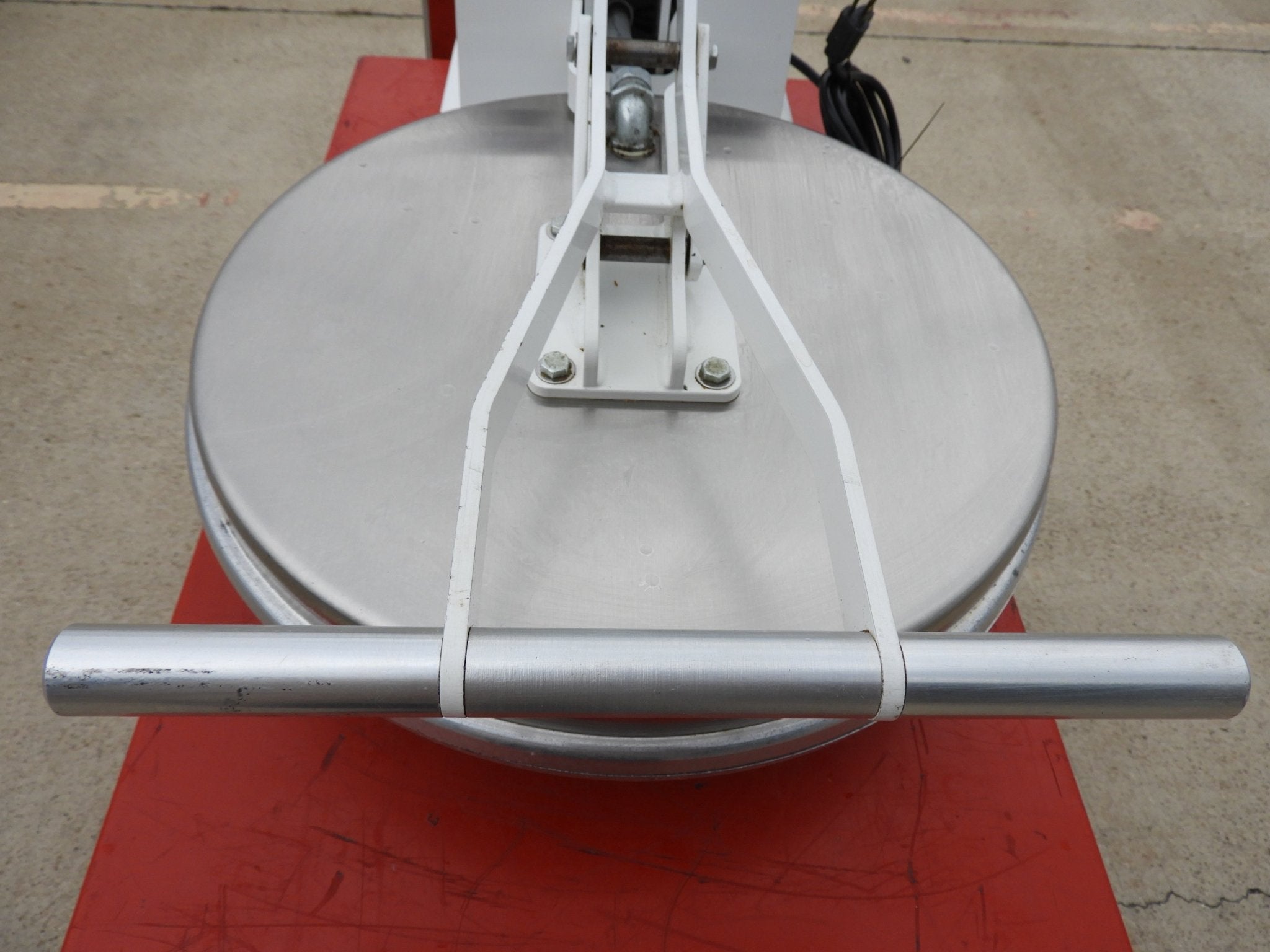 DoughXpress DM - 18 - 120 Manual Pizza Dough Press 120V - Falcon Restaurant Supply - 3