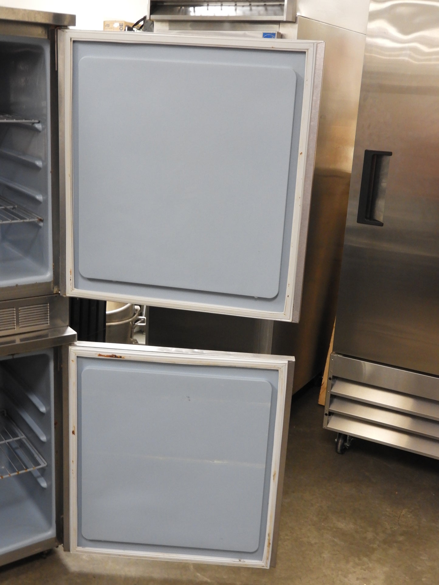 Used Delfield 406-A3 and 407-A3 Commercial Refrigerator and Freezer