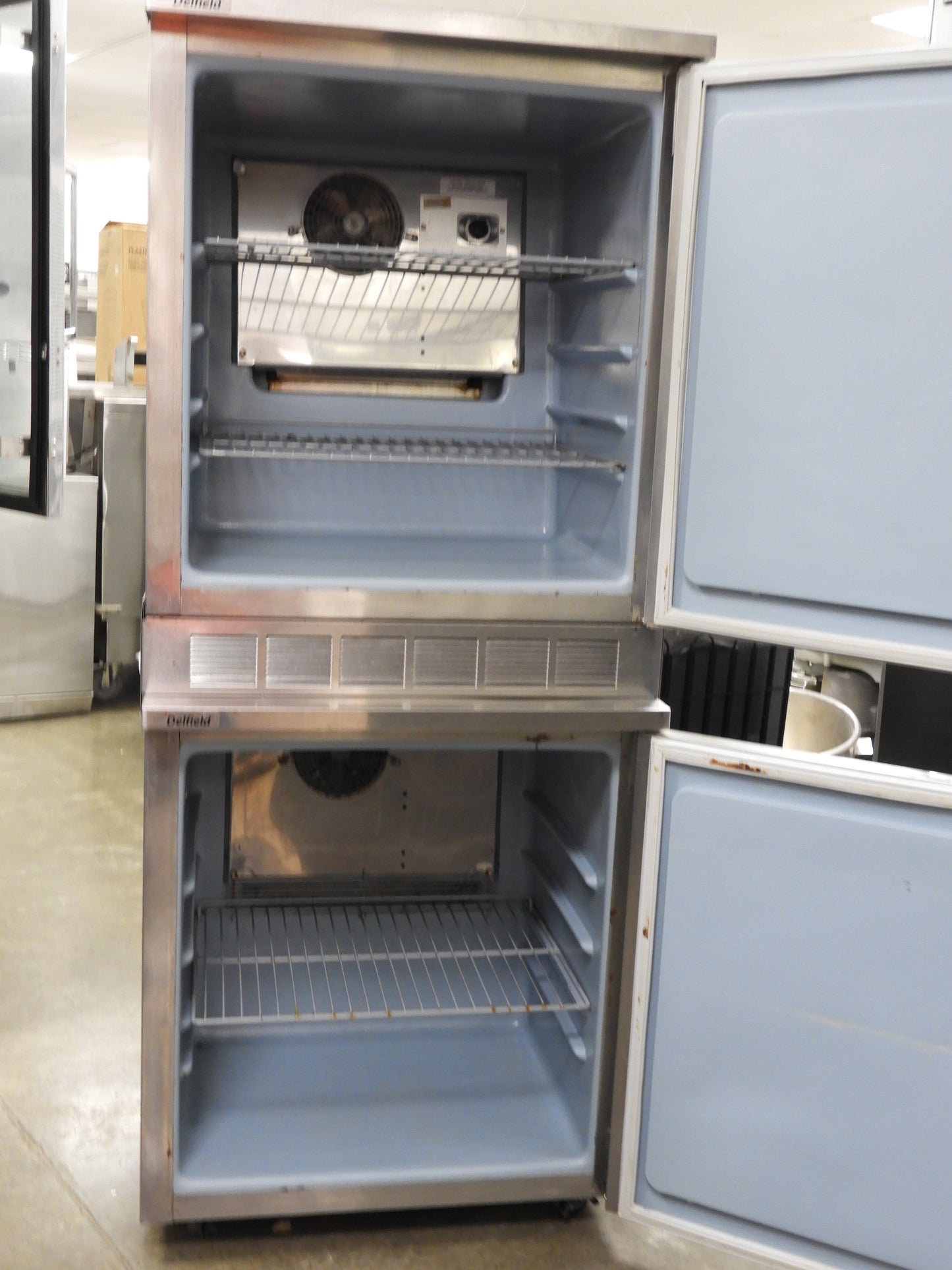 Used Delfield 406-A3 and 407-A3 Commercial Refrigerator and Freezer