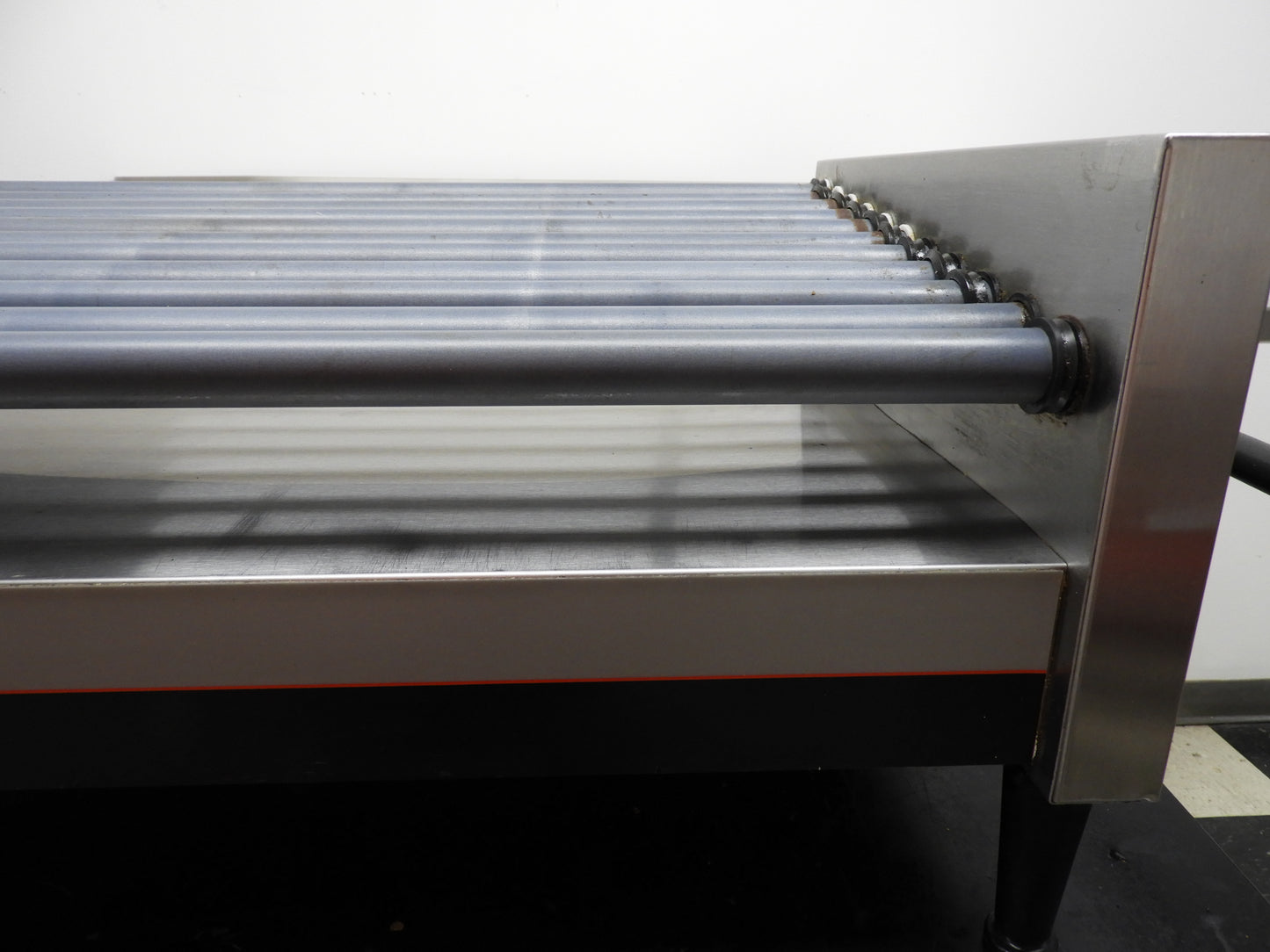 Used Nemco 8250-SLT 50 Commercial Hot Dog Roller Grill - Slanted Top, 120v