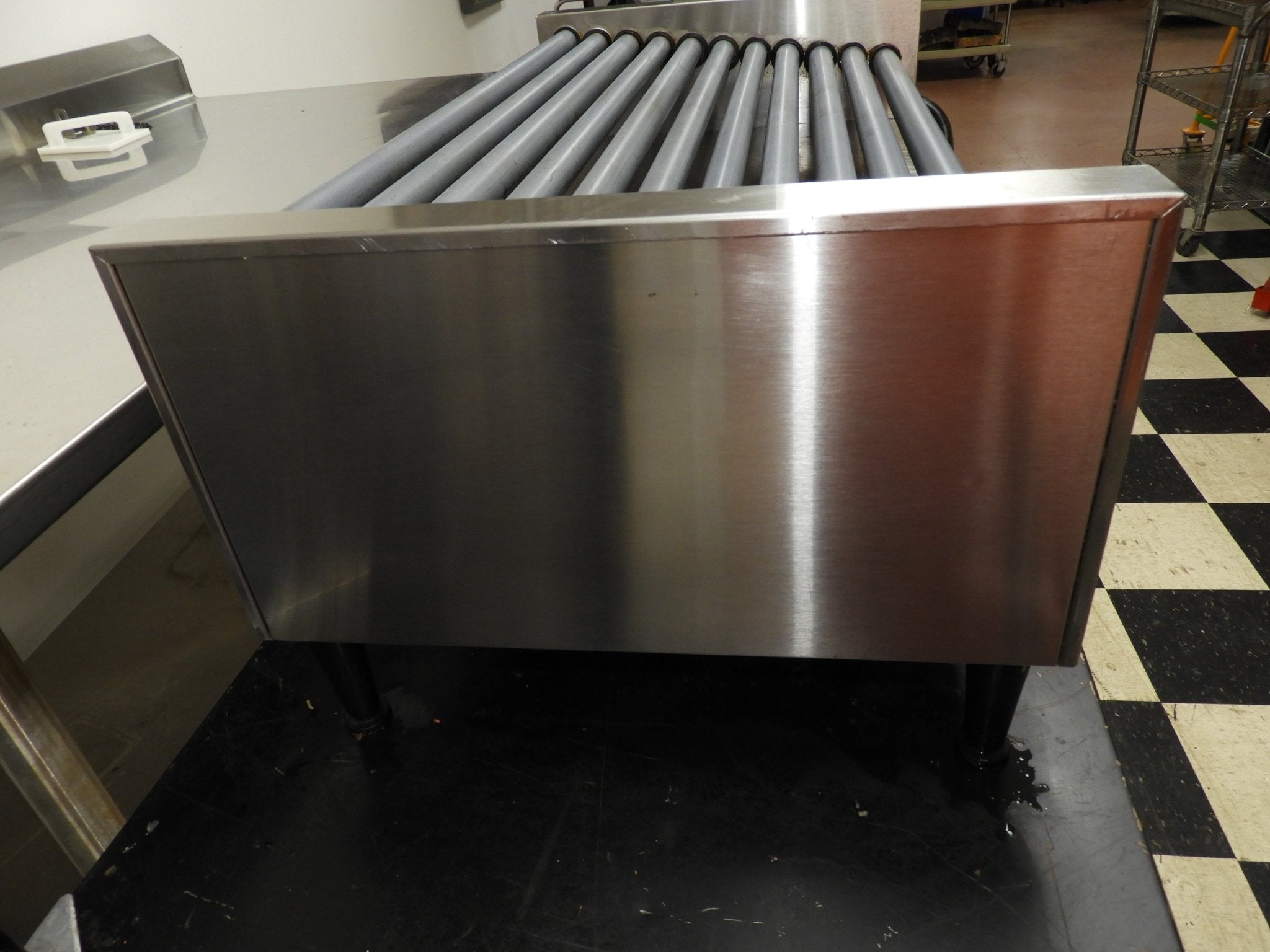 Used Nemco 8250 - SLT 50 Commercial Hot Dog Roller Grill - Slanted Top, 120v - Falcon Restaurant Supply - 8