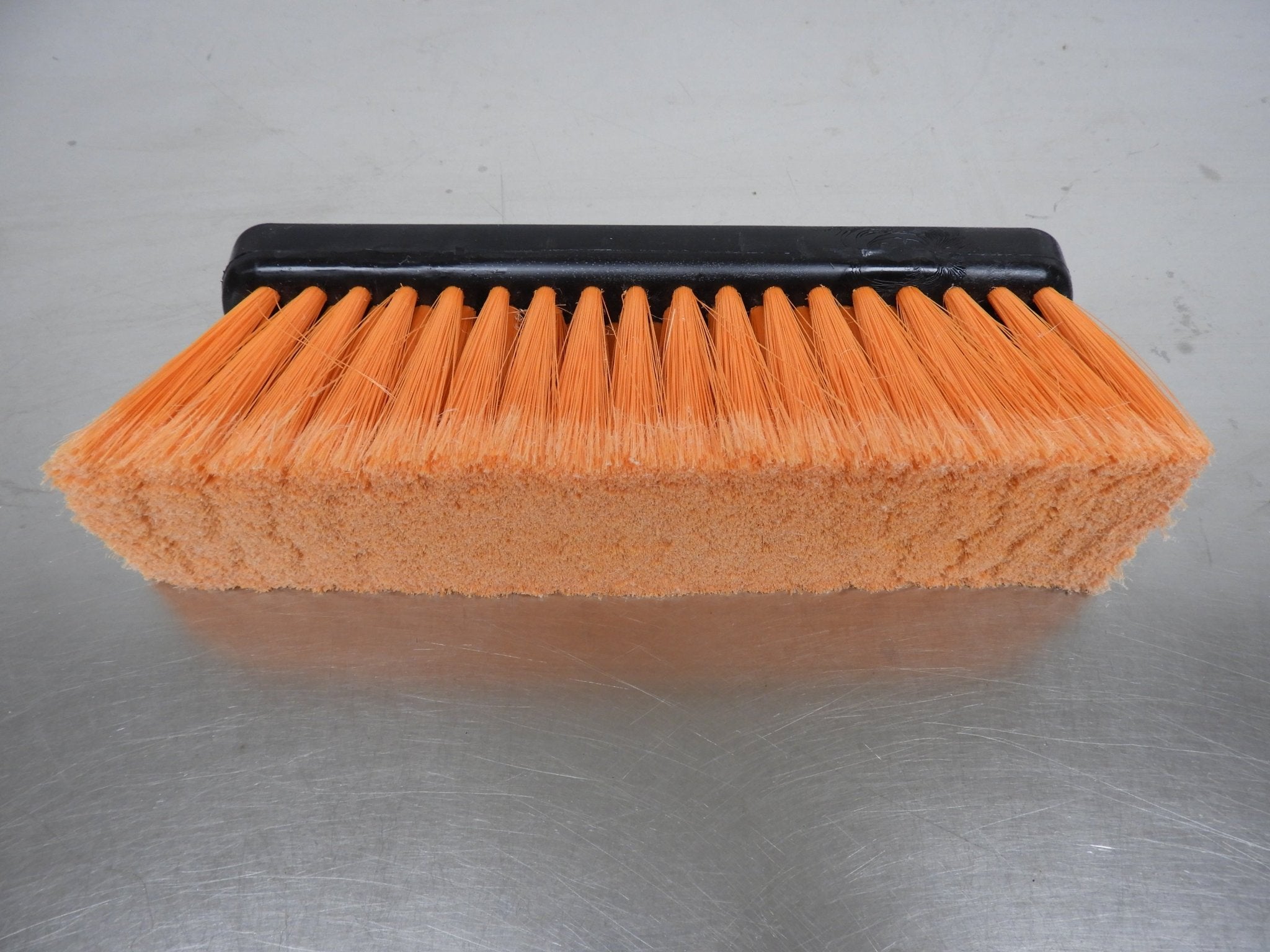 New Carlisle Soft Window Cleaning Scrub Brush Plastic Polystyrene Bristles 10"L - Falcon Restaurant Supply - 1