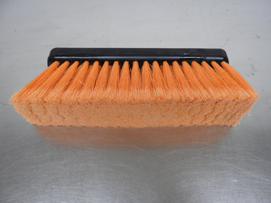 Carlisle Soft Window Cleaning Scrub Brush Plastic Polystyrene Bristles 10"L