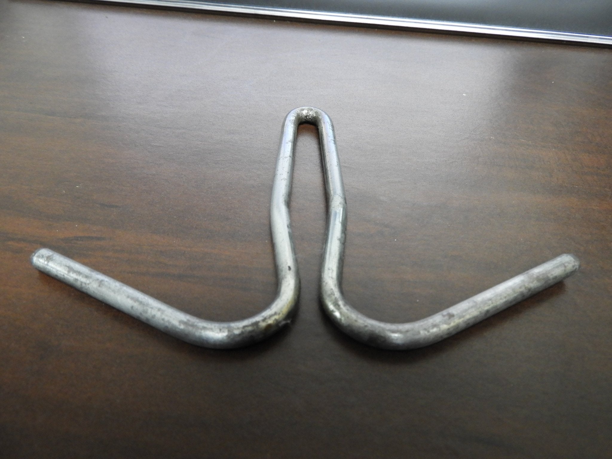 Used Commercial Pot/Pan Double Hook for Pan Hanger - Falcon Restaurant Supply - 4