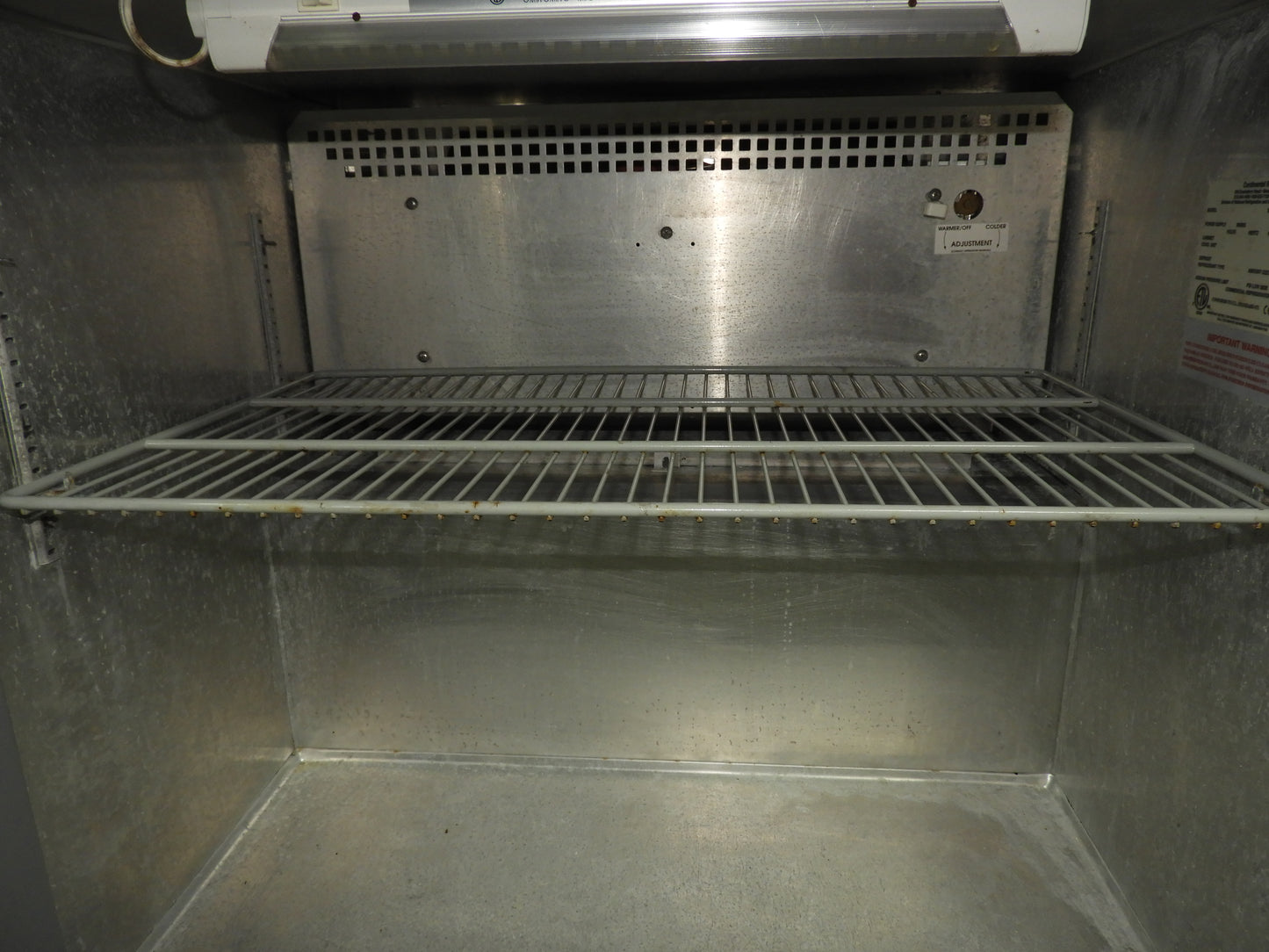 Used 32" Continental UC32-GD Under Counter Commercial Refrigerator with Glass Door