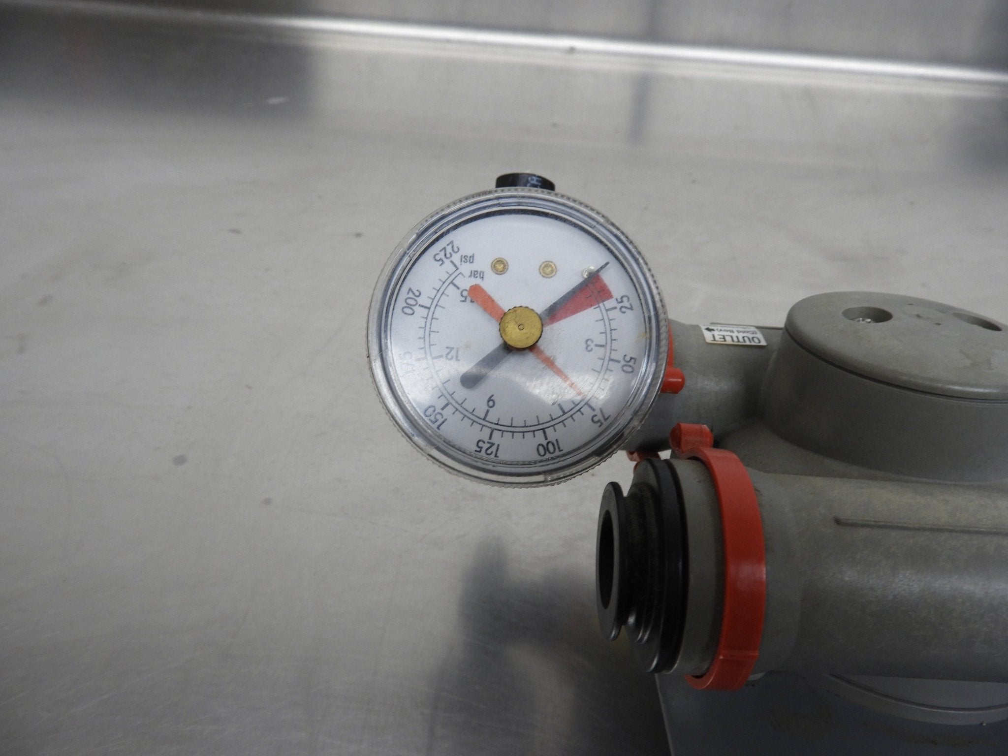 Used 3M High Flow Series Triple Manifold Assembly Water Filter - Falcon Restaurant Supply - 8