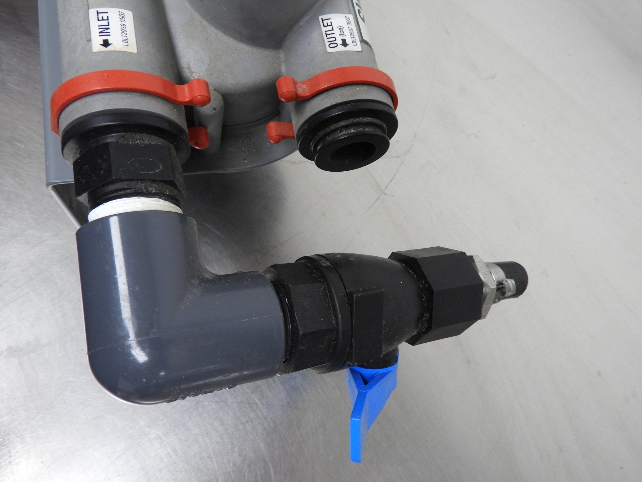 Used 3M High Flow Series Triple Manifold Assembly Water Filter - Falcon Restaurant Supply - 9